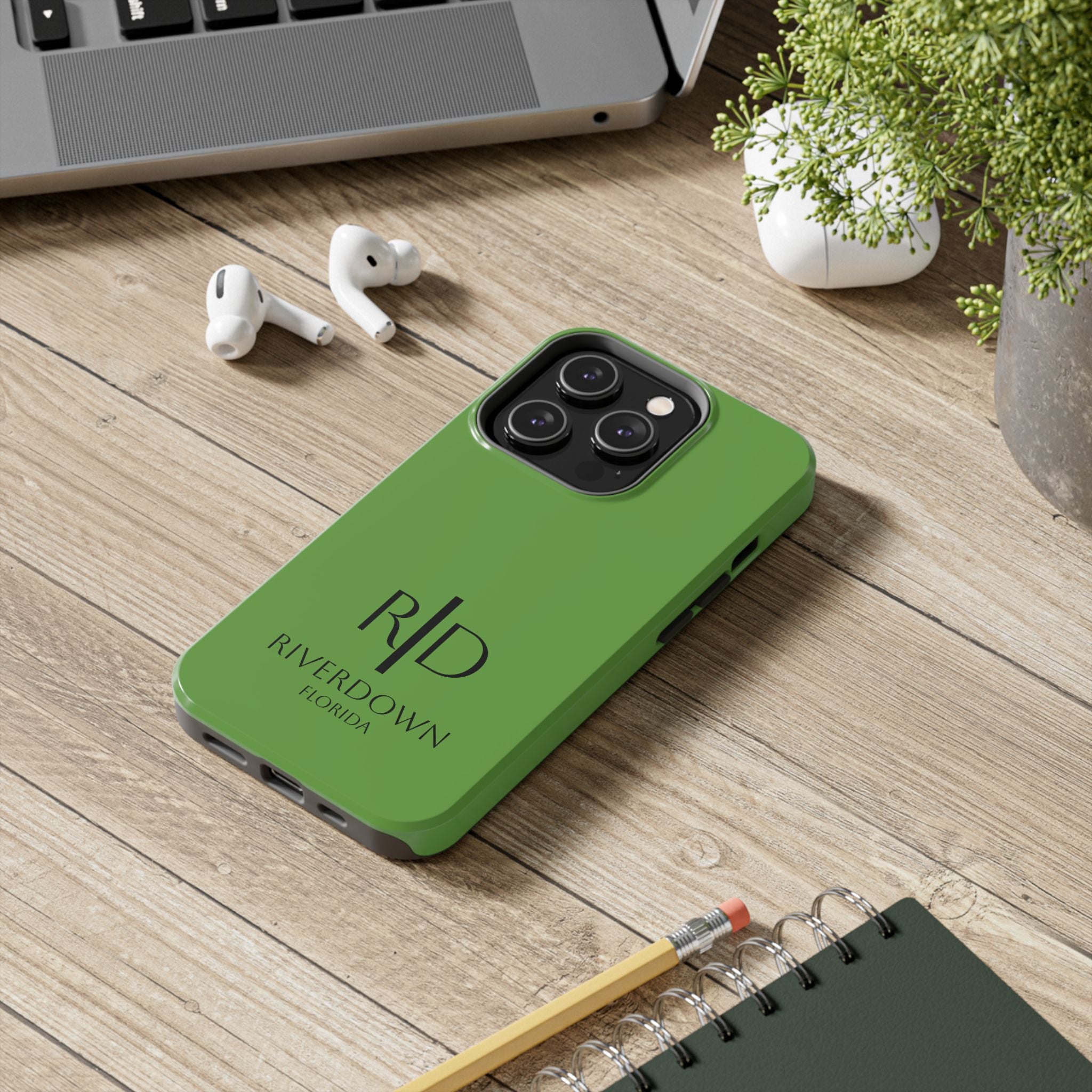 924 - Phone Case Sea Grass — Durable Protective Phone Cover with Monogram Logo