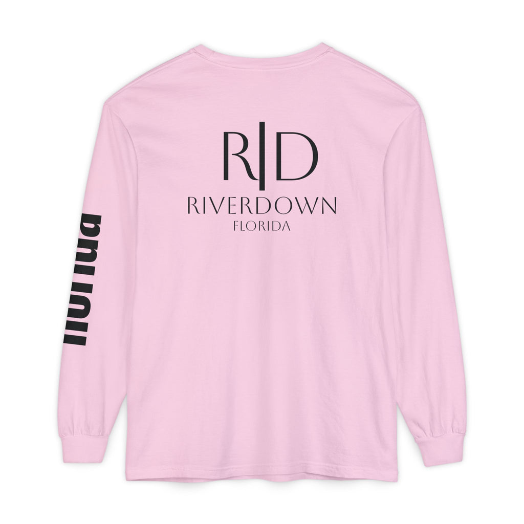 2 - Long Sleeve Tee Multi Colors 'R|D' — Florida Sleeve Graphic