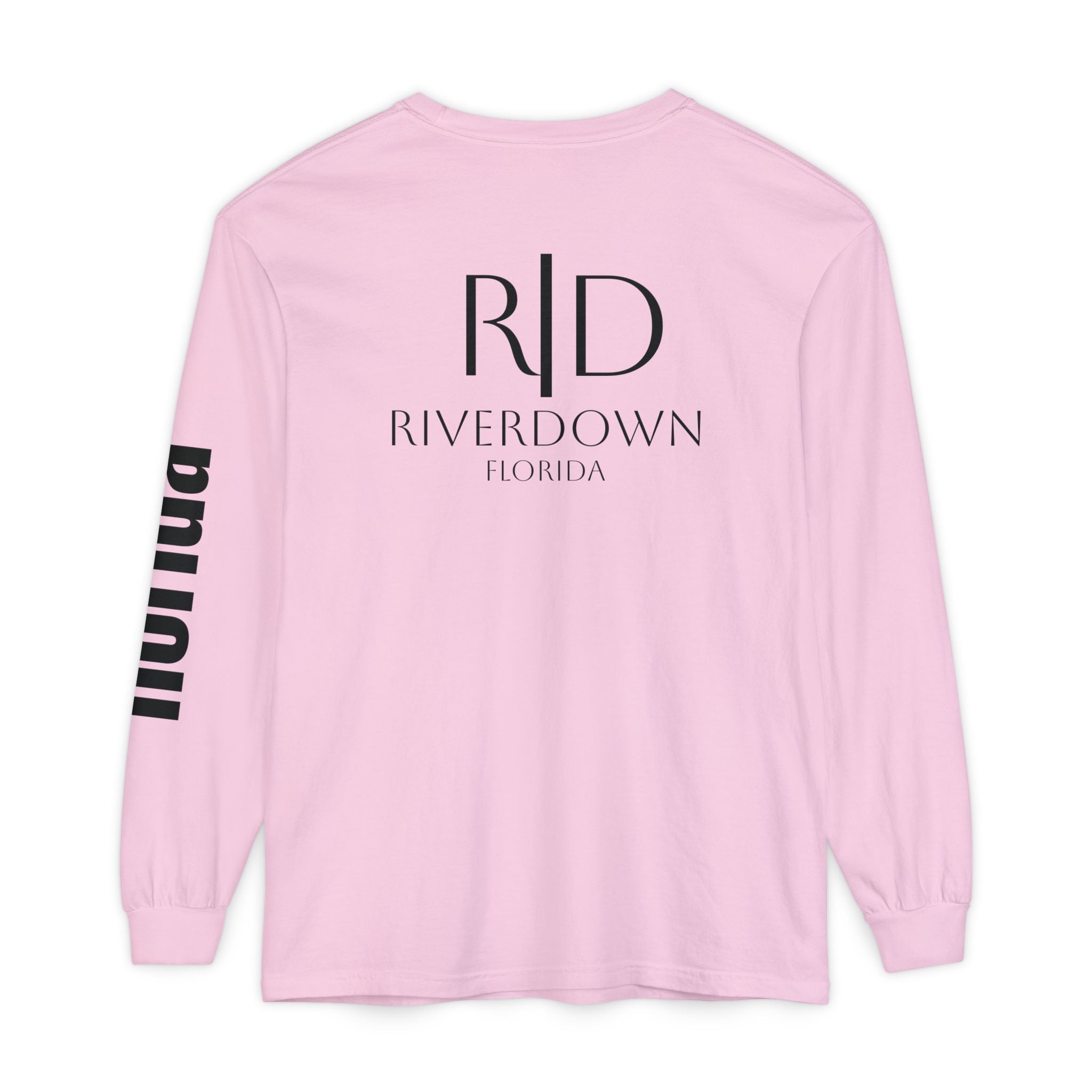 2 - Long Sleeve Tee Multi Colors 'R|D' — Florida Sleeve Graphic