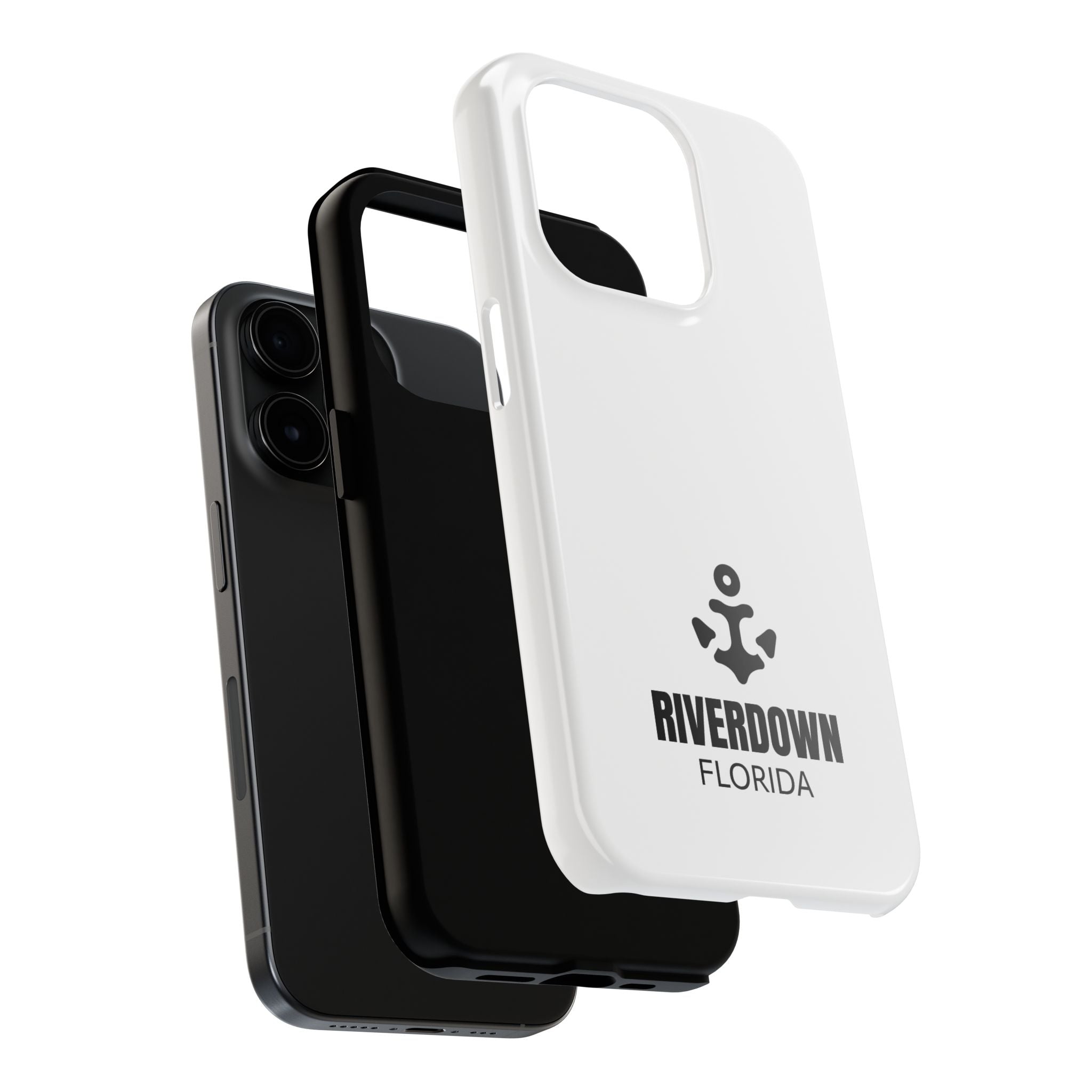 924 - Phone Case White Cap Riverdown Florida Tough Phone Case – Slim Protective iPhone Cover with R|D Logo