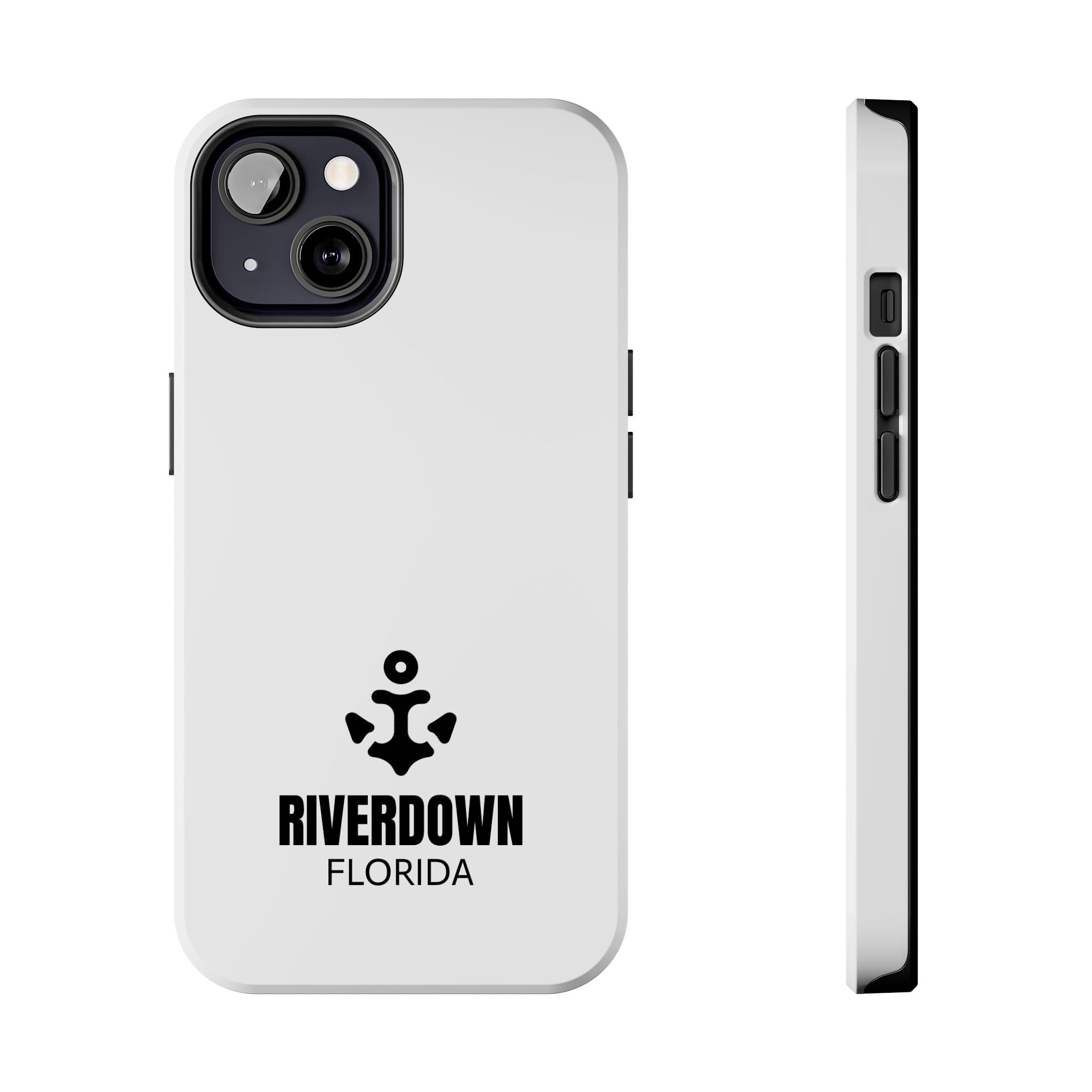 924 - Phone Case White Cap Riverdown Florida Tough Phone Case – Slim Protective iPhone Cover with R|D Logo