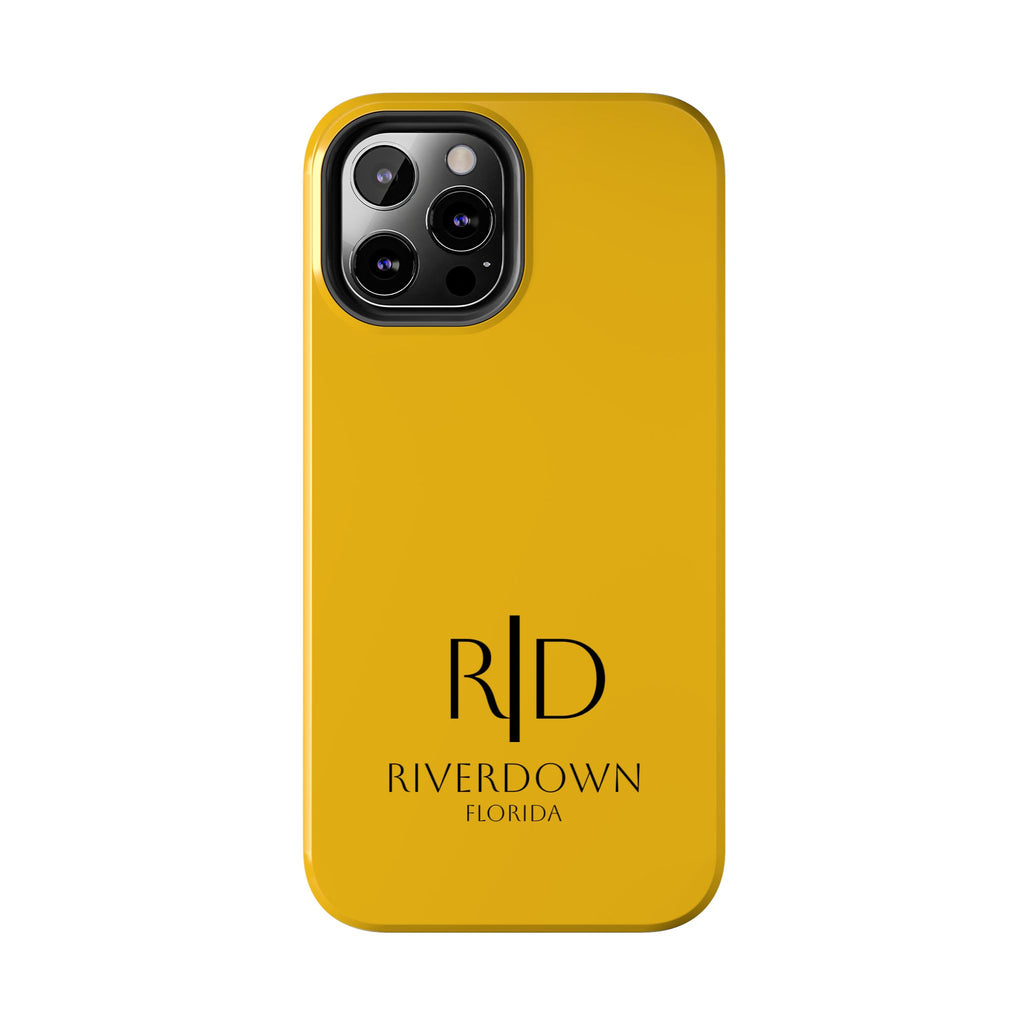 924 - Phone Case Sunburst Riverdown Florida Tough Phone Case – Slim Protective iPhone Cover with R|D Logo
