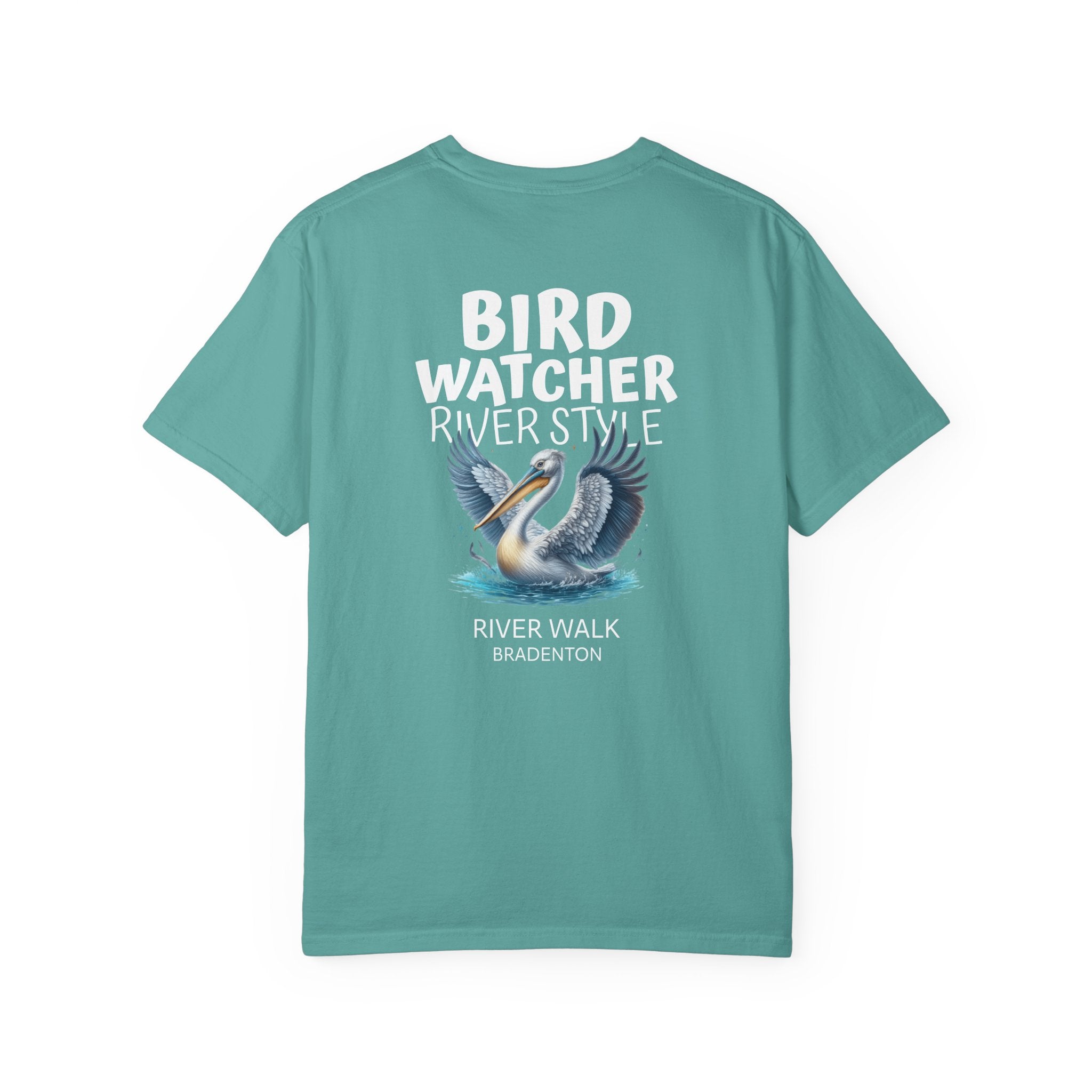 10 - Tee Multi Colors Bird Watcher - Minimalist Initials T-Shirt
