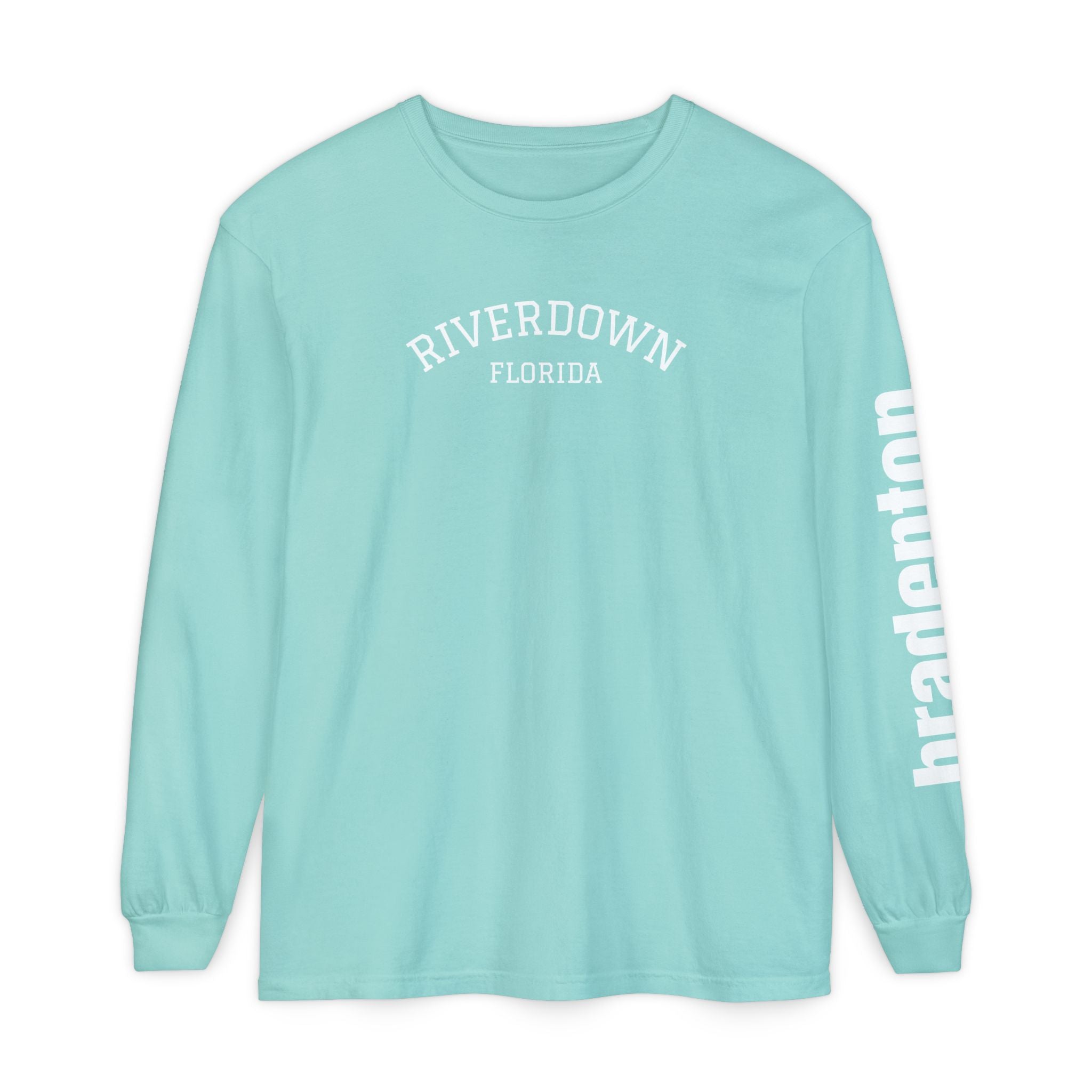 2 - Long Sleeve Bradenton Tee Multi Colors 'R|D' — Florida Sleeve Graphic