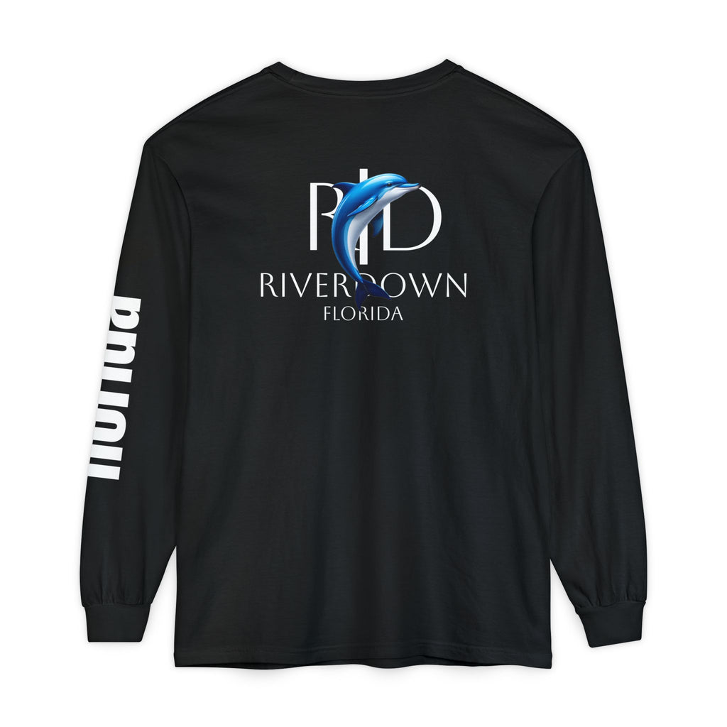 2 - Long Sleeve Tee Multi Colors 'R|D' — Florida Sleeve Graphic