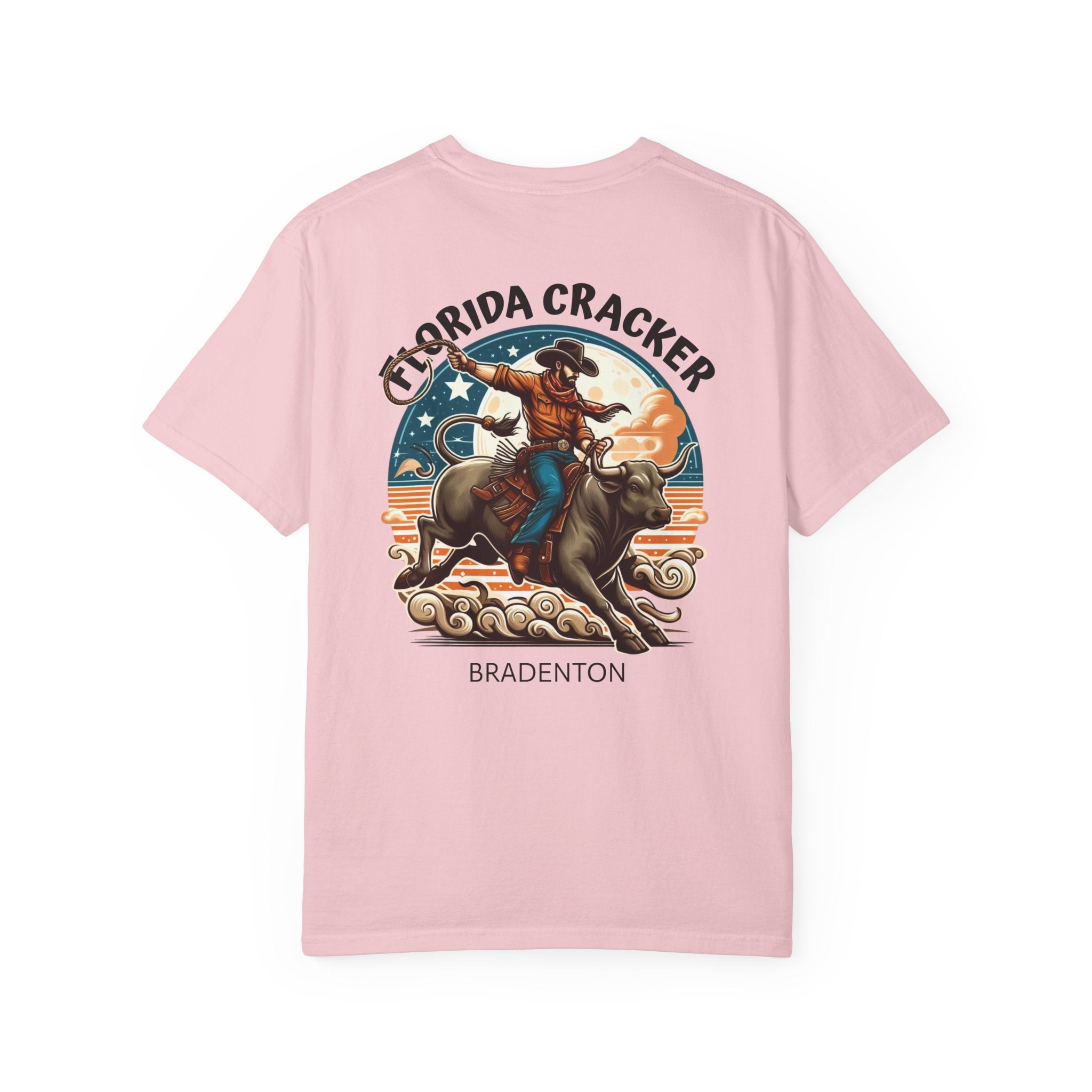 10 - Tee Multi Colors Florida Cracker -  Minimalist Initials T-Shirt