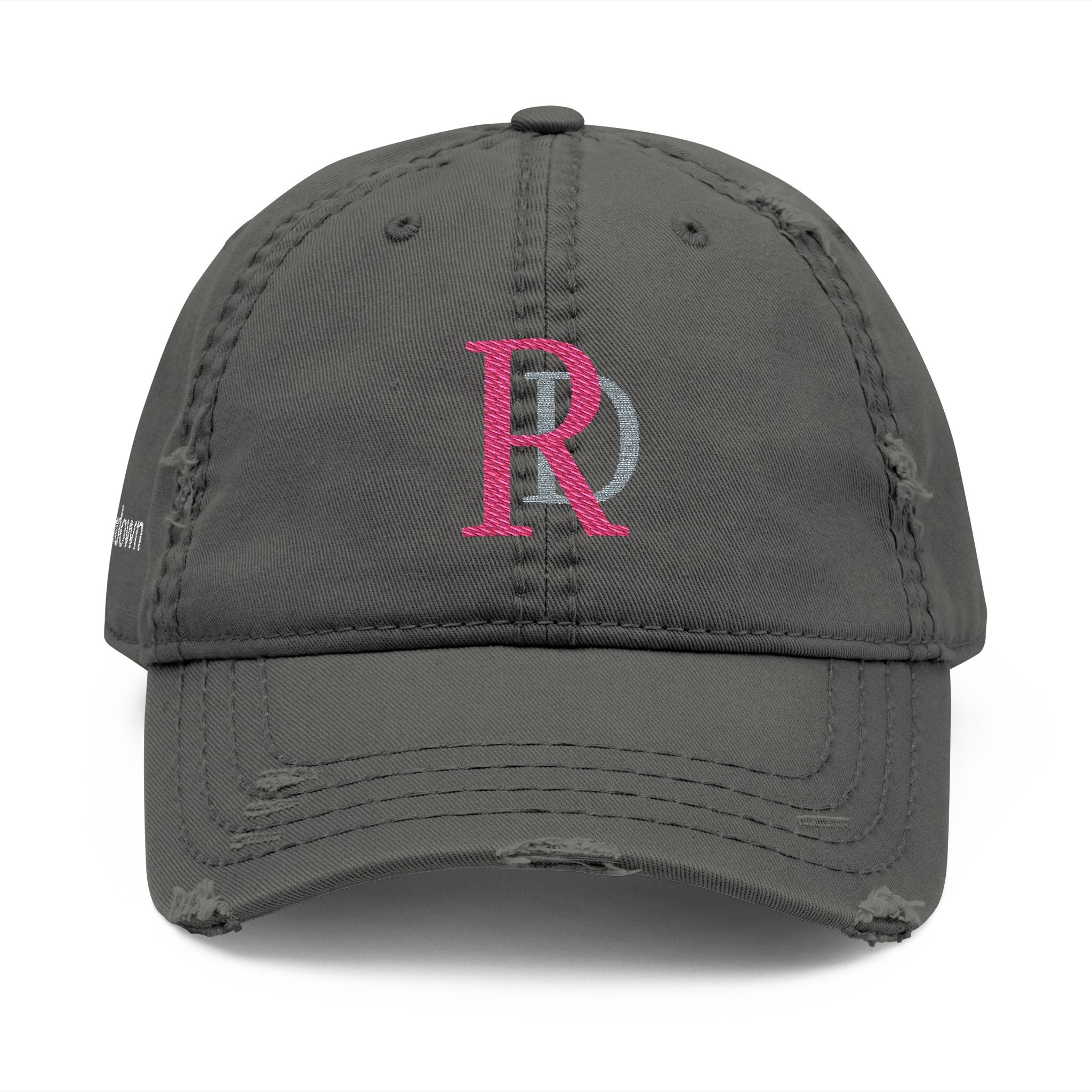 920 - Hat Multi Colors RD Distressed Embroidered 'Riverdown' Dad Hat – Vintage Washed Baseball Cap