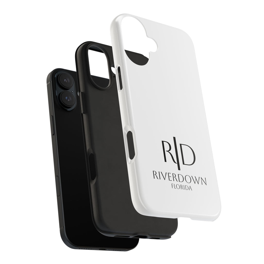924 - Phone Case White Cap Riverdown Florida Tough Phone Case – Slim Protective iPhone Cover with R|D Logo