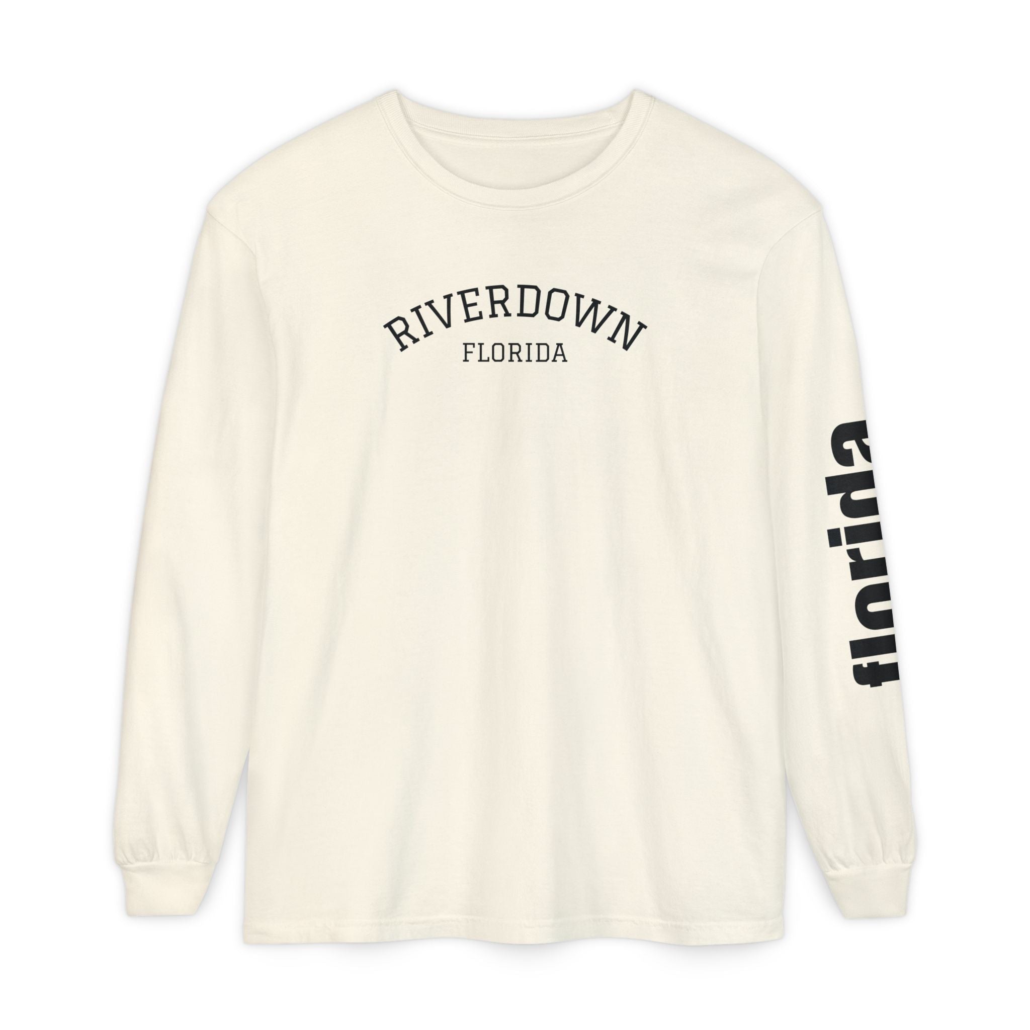 2 - Long Sleeve Tee Multi Colors 'R|D' — Florida Sleeve Graphic