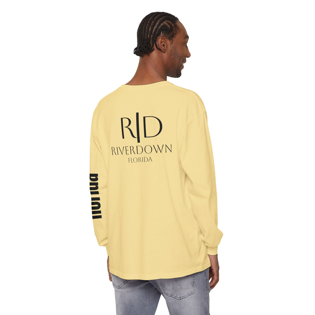 2 - Long Sleeve Tee Multi Colors 'R|D' — Florida Sleeve Graphic