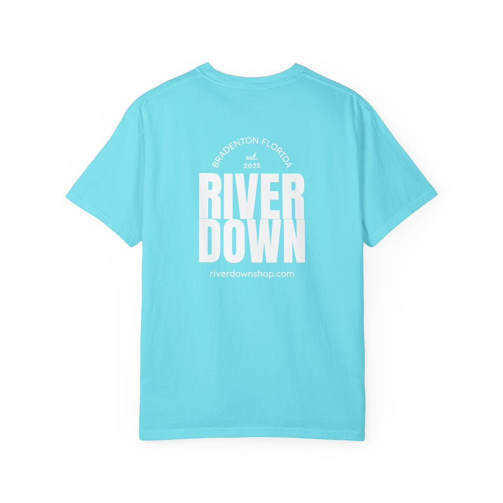 101 -  Tee Multi Colors Monogram R|D River Down Shop Classic Tee — Minimalist Initials T-Shirt