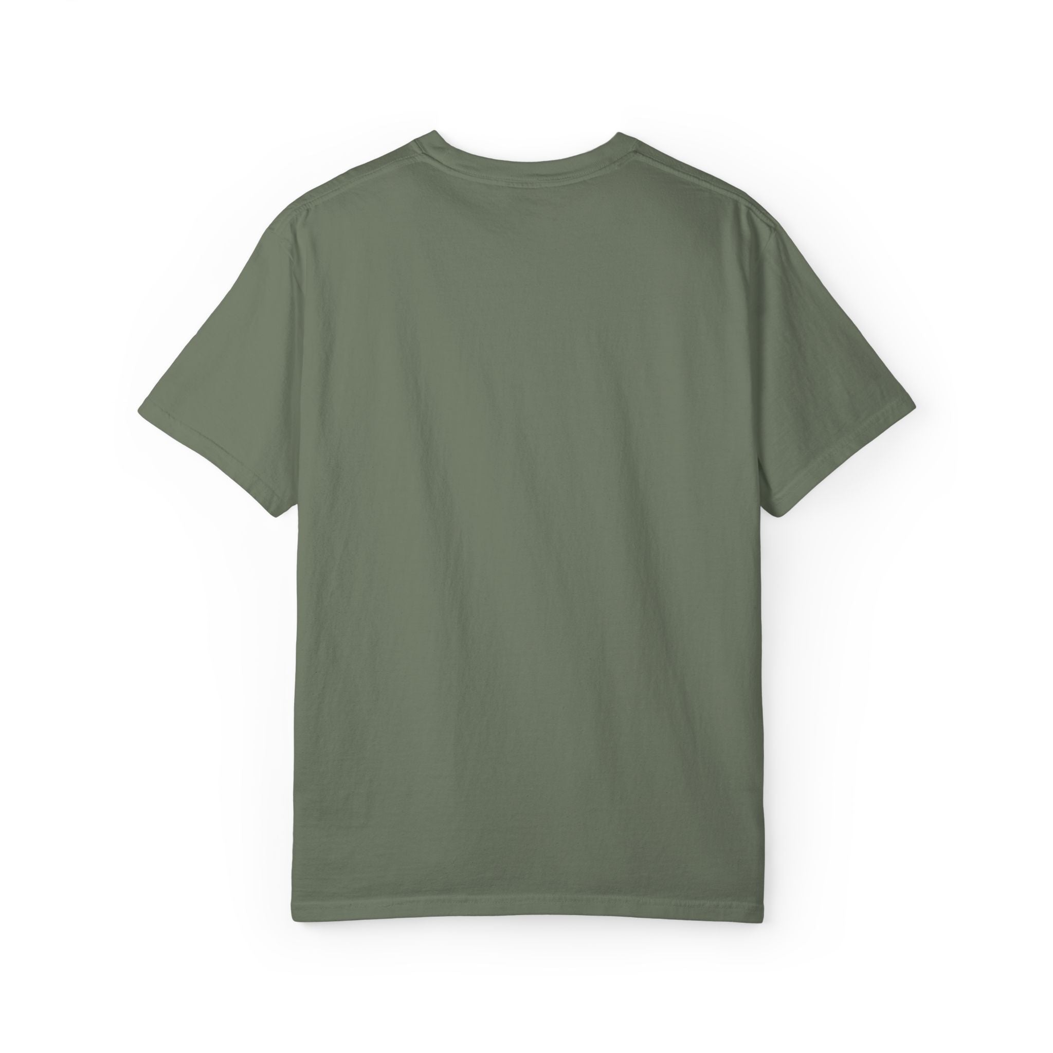101 - Embroidered RD Logo T-Shirt — Soft Garment-Dyed Casual Tee