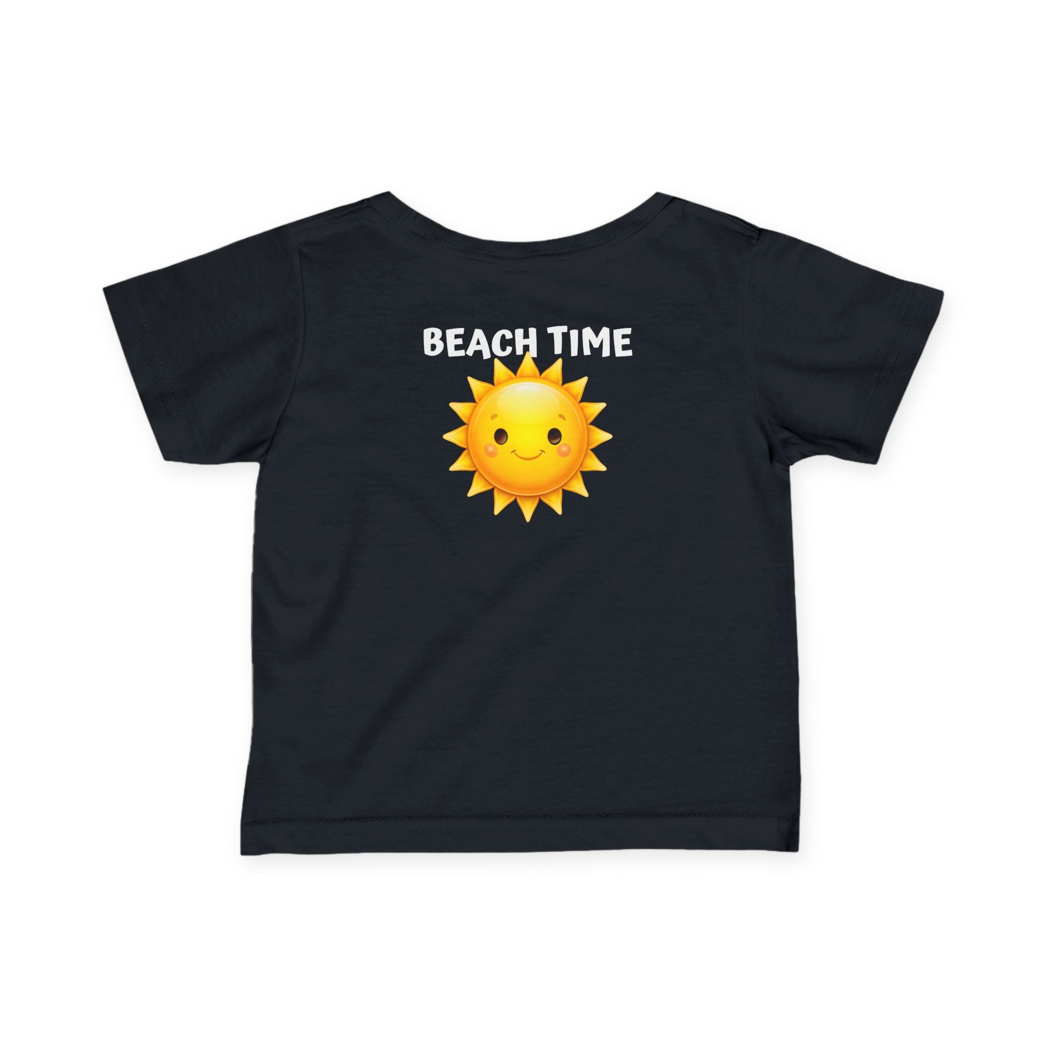 101 - Infant Tee — Beach Time Monogram Logo Baby Shirt
