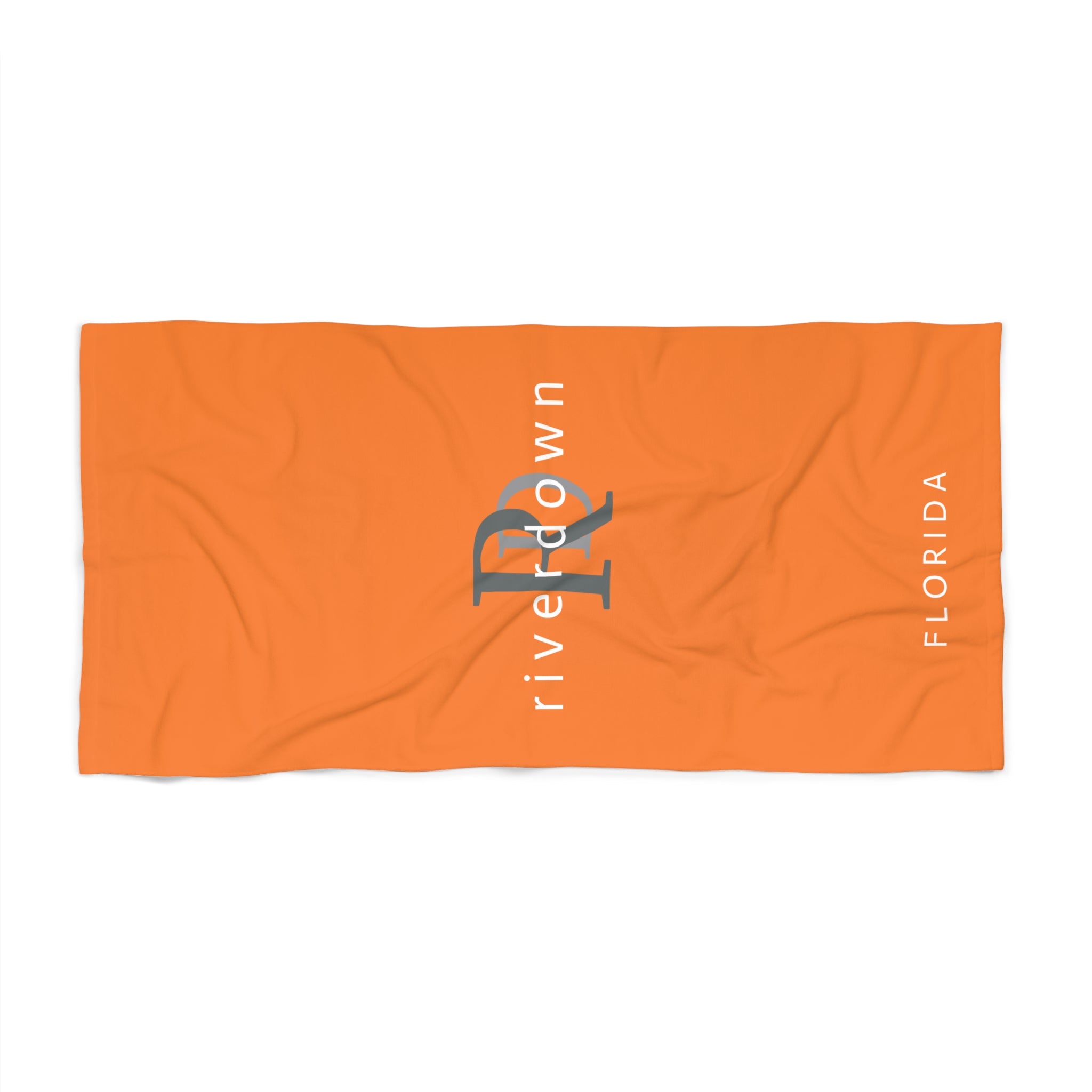 91 - Beach Towel 2 — Minimal Logo Cotton Beach Towel