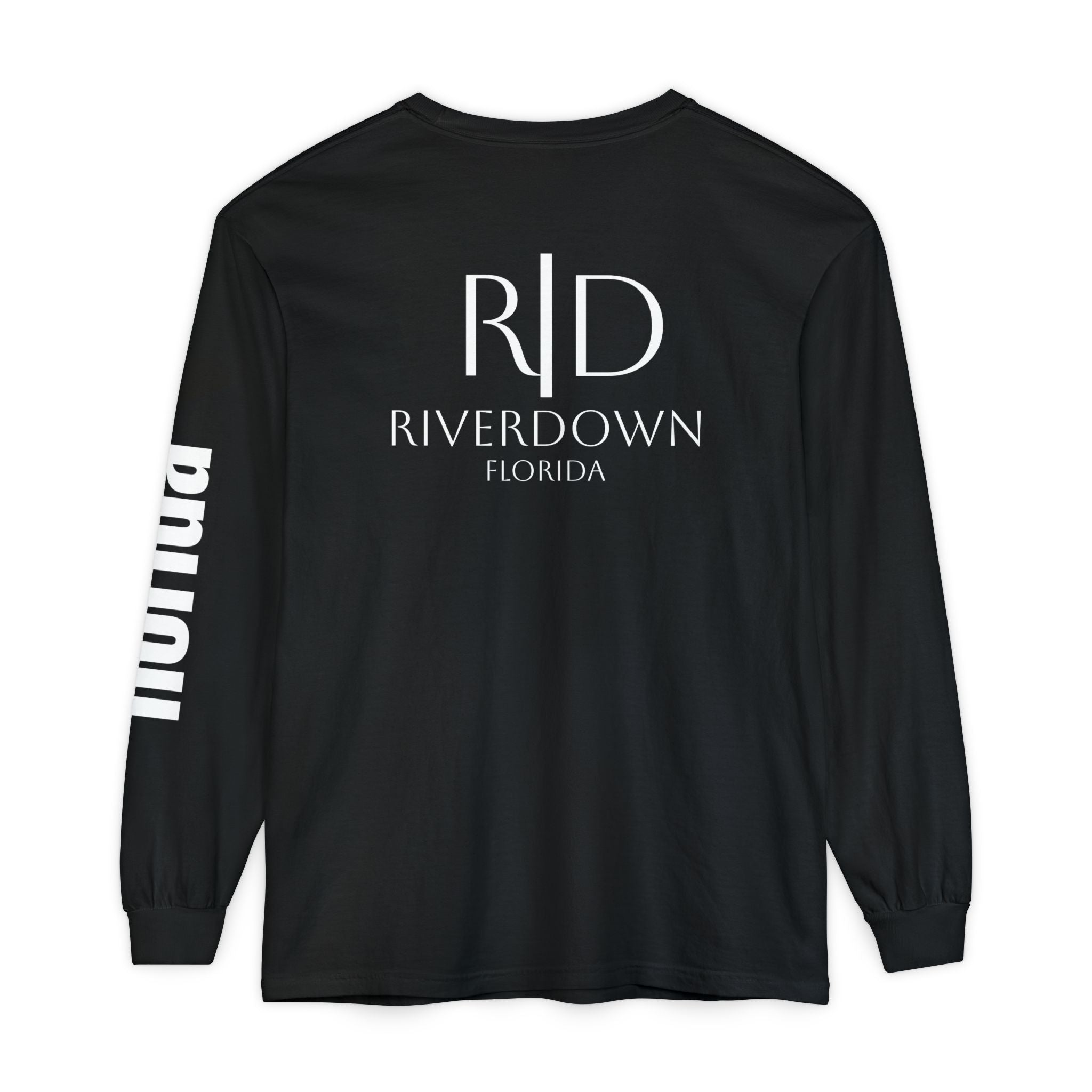 2 - Long Sleeve Tee Multi Colors 'R|D' — Florida Sleeve Graphic