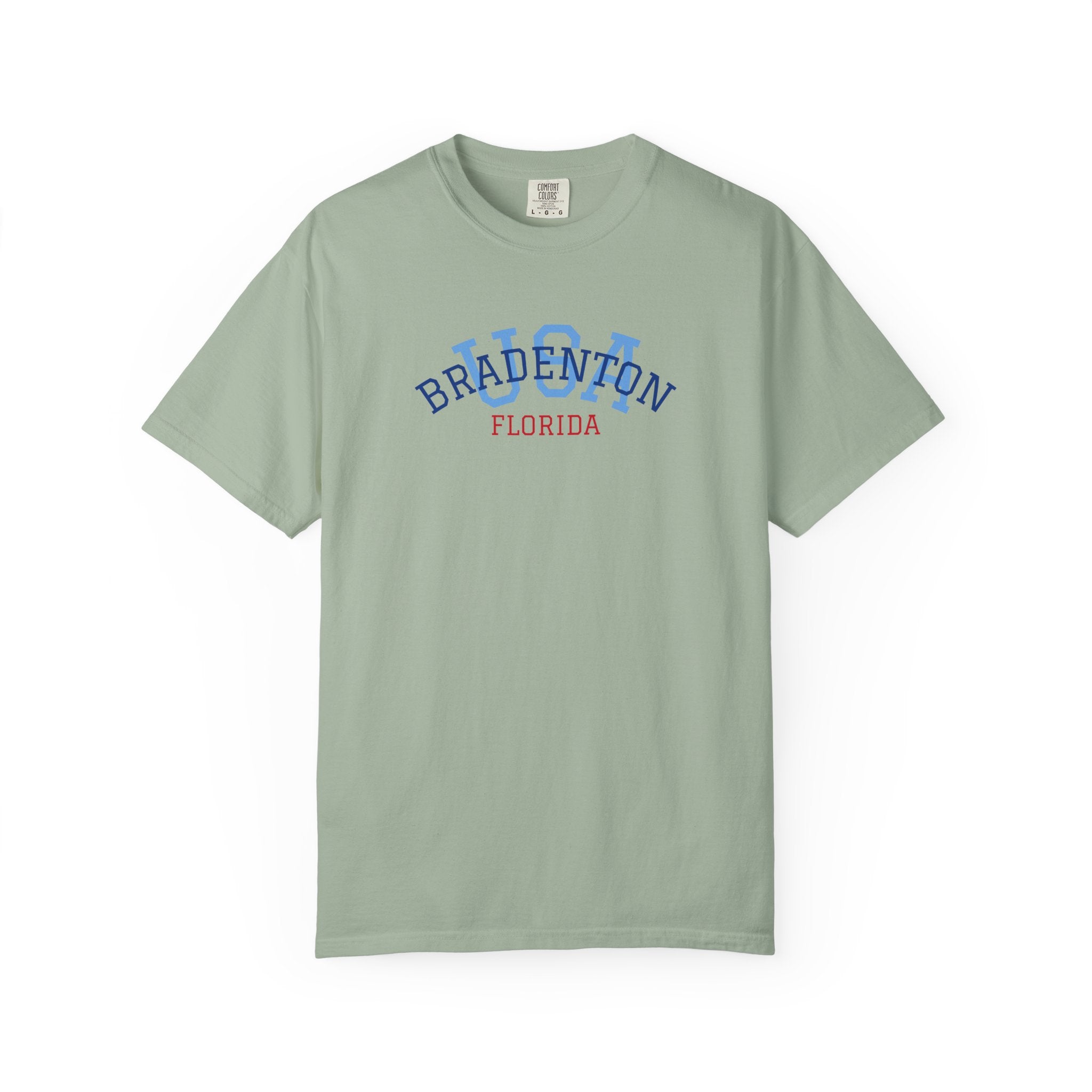 10 - Tee Multi Colors USA -  Minimalist Initials T-Shirt