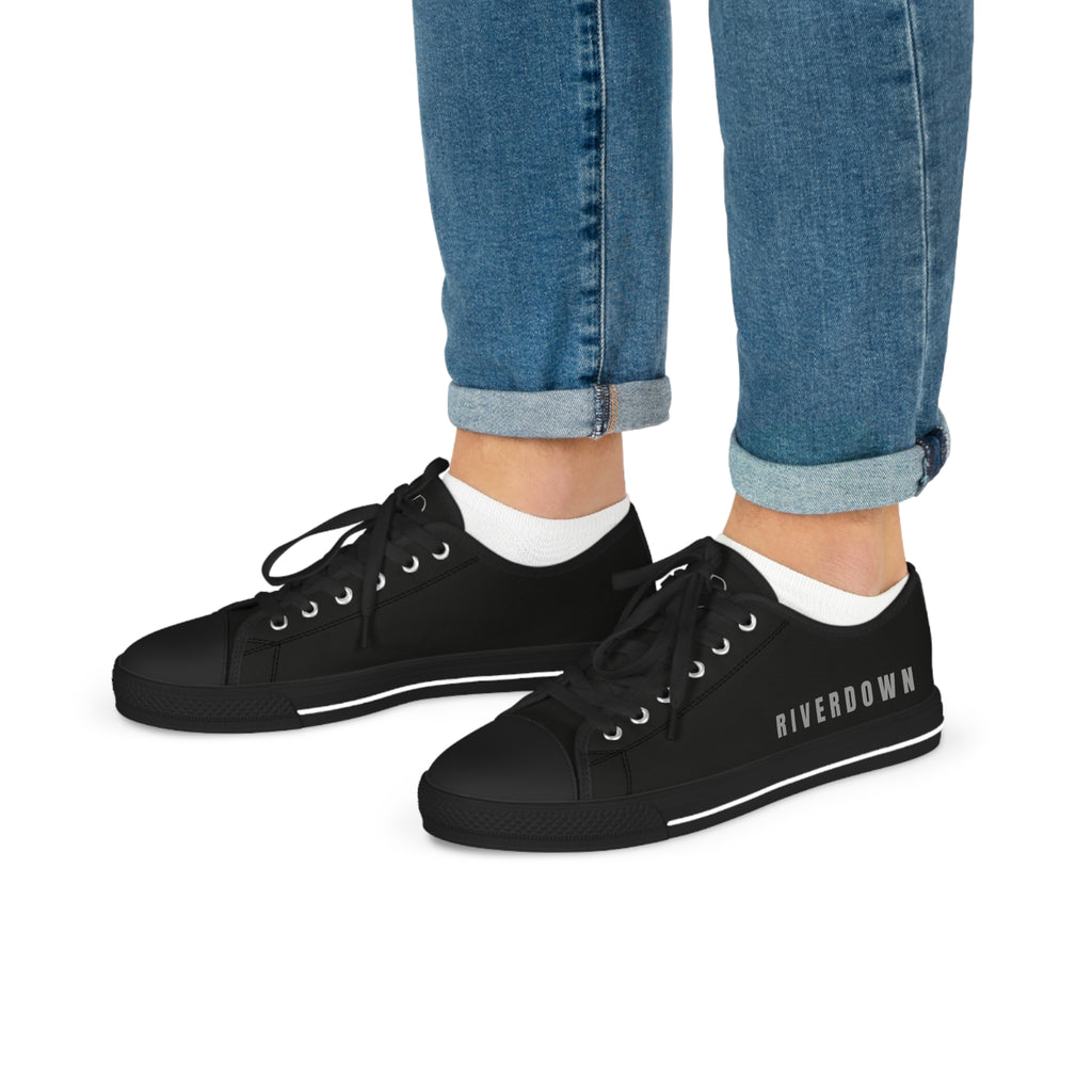 81 - Men's Night Low-Top Sneakers — Casual Canvas Trainers