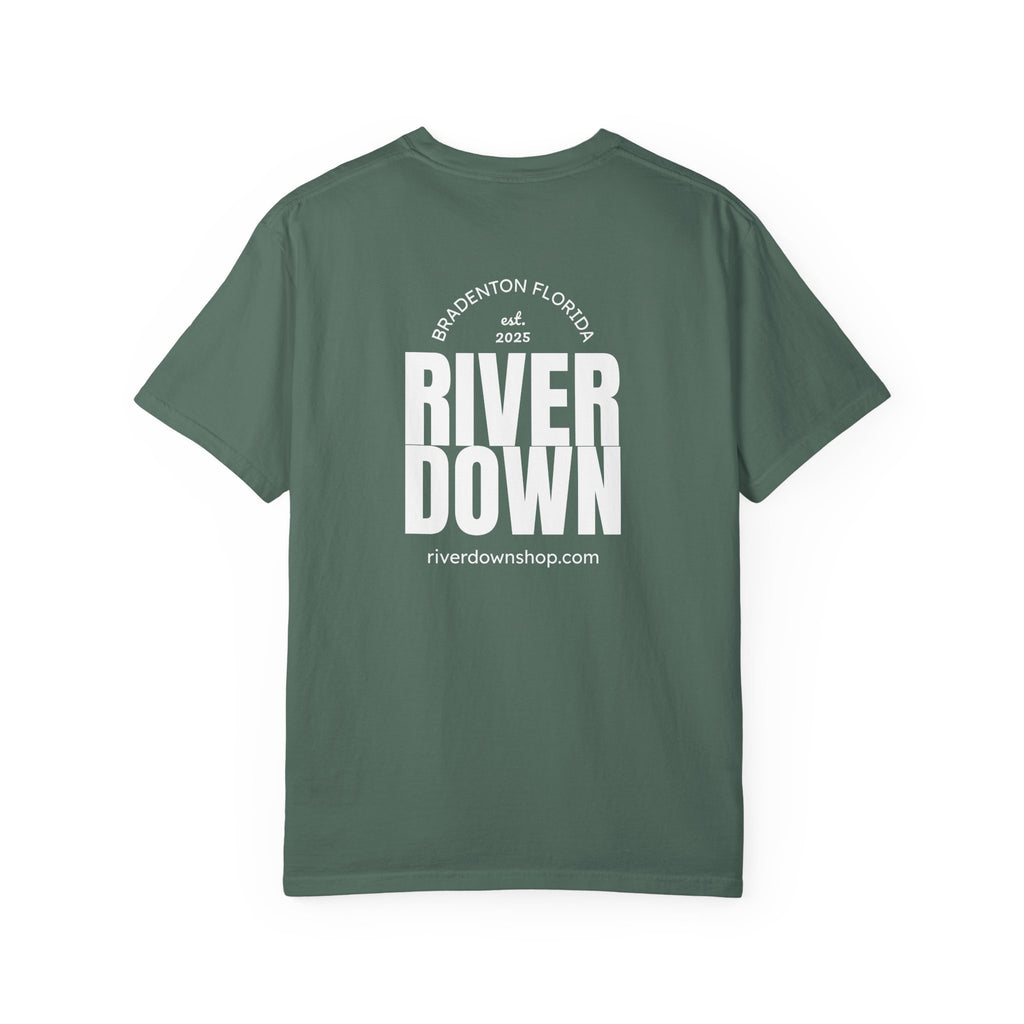 101 -  Tee Multi Colors Monogram R|D River Down Shop Classic Tee — Minimalist Initials T-Shirt