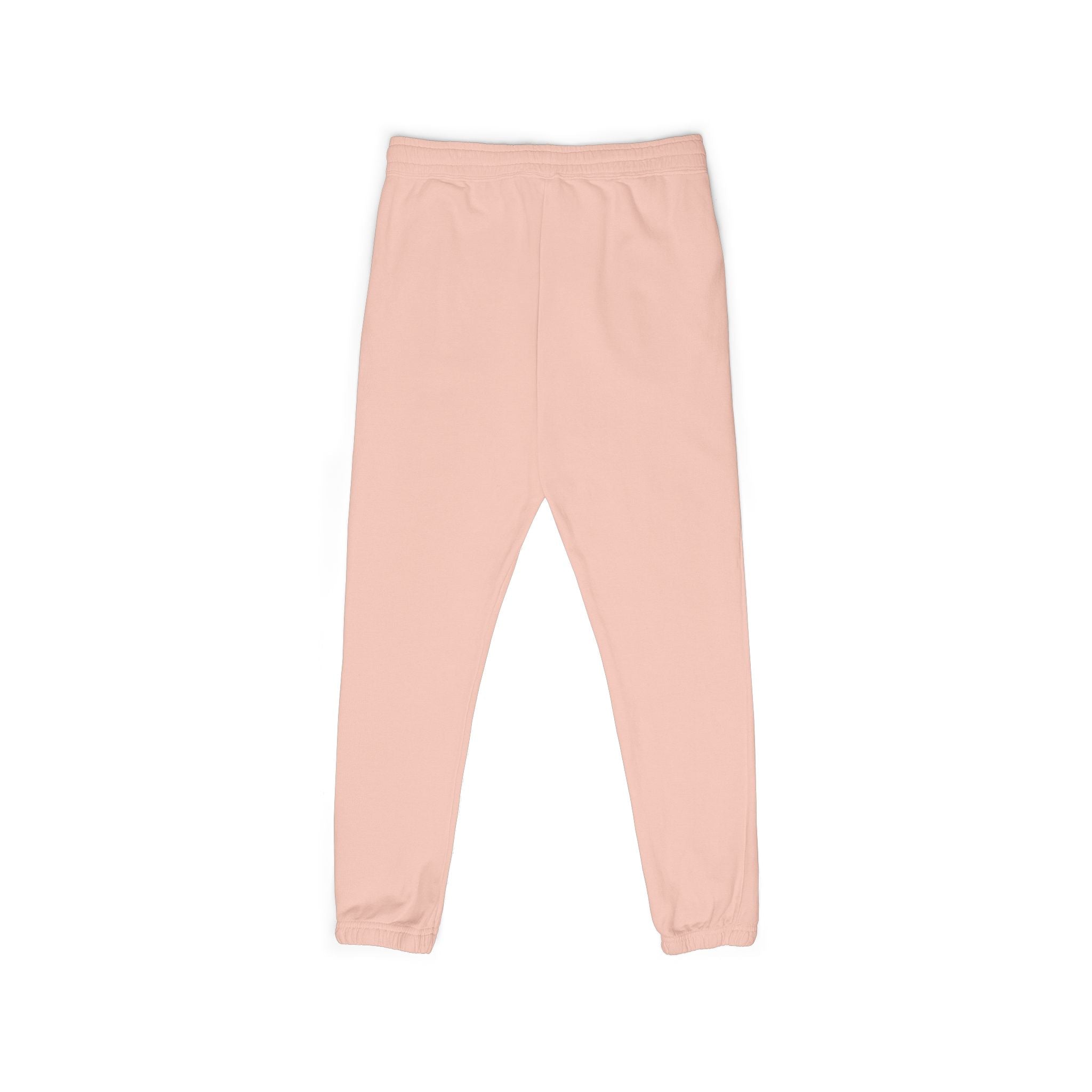 6 - Pants Sweats Vertical Script Multi Colors Joggers — Cozy Garment-Dyed Fleece Sweatpants with Side Text