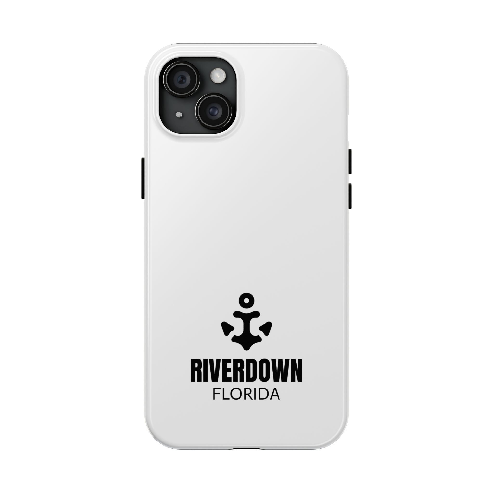 924 - Phone Case White Cap Riverdown Florida Tough Phone Case – Slim Protective iPhone Cover with R|D Logo
