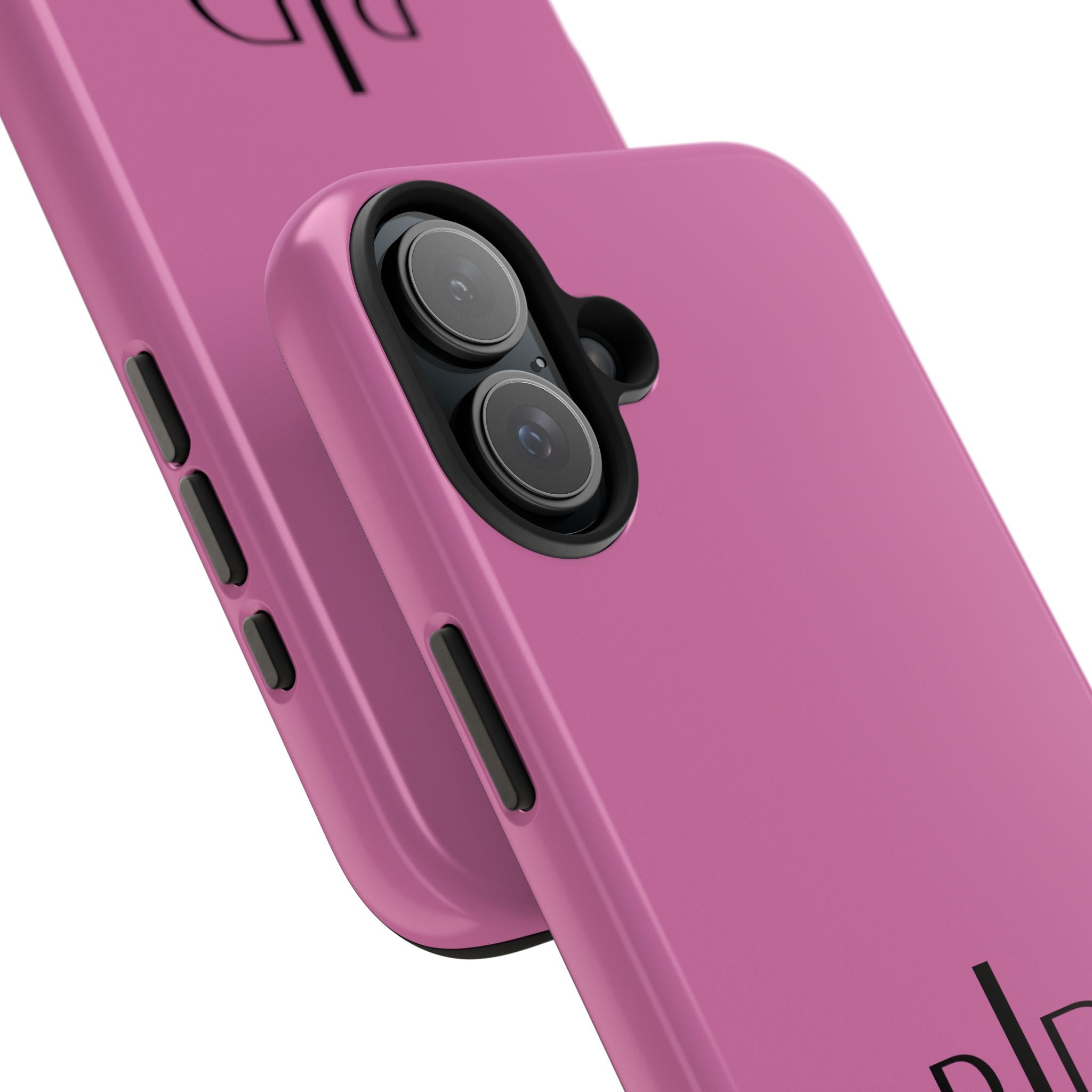 924 - Phone Case Pink Peddle — Durable Protective Phone Cover with Monogram Logo
