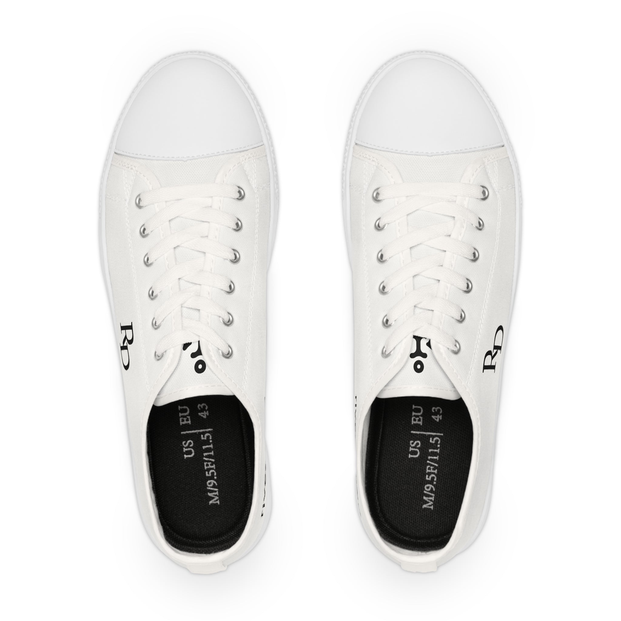 81 - Men's RD - Low Top Sneakers —Canvas Shoes with Rivertown Anchor