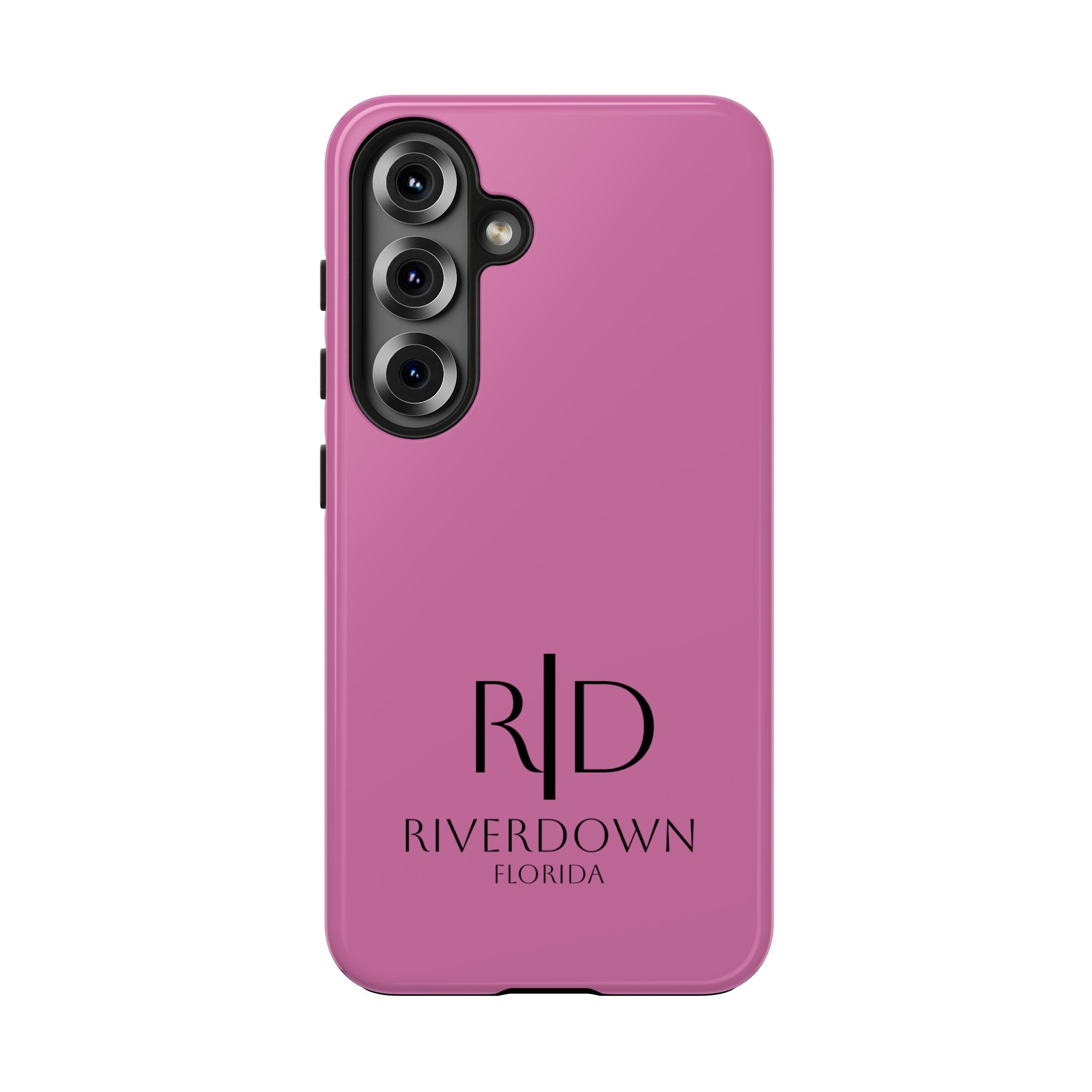 924 - Phone Case Pink Peddle Riverdown Florida Tough Phone Case – Slim Protective iPhone Cover with R|D Logo