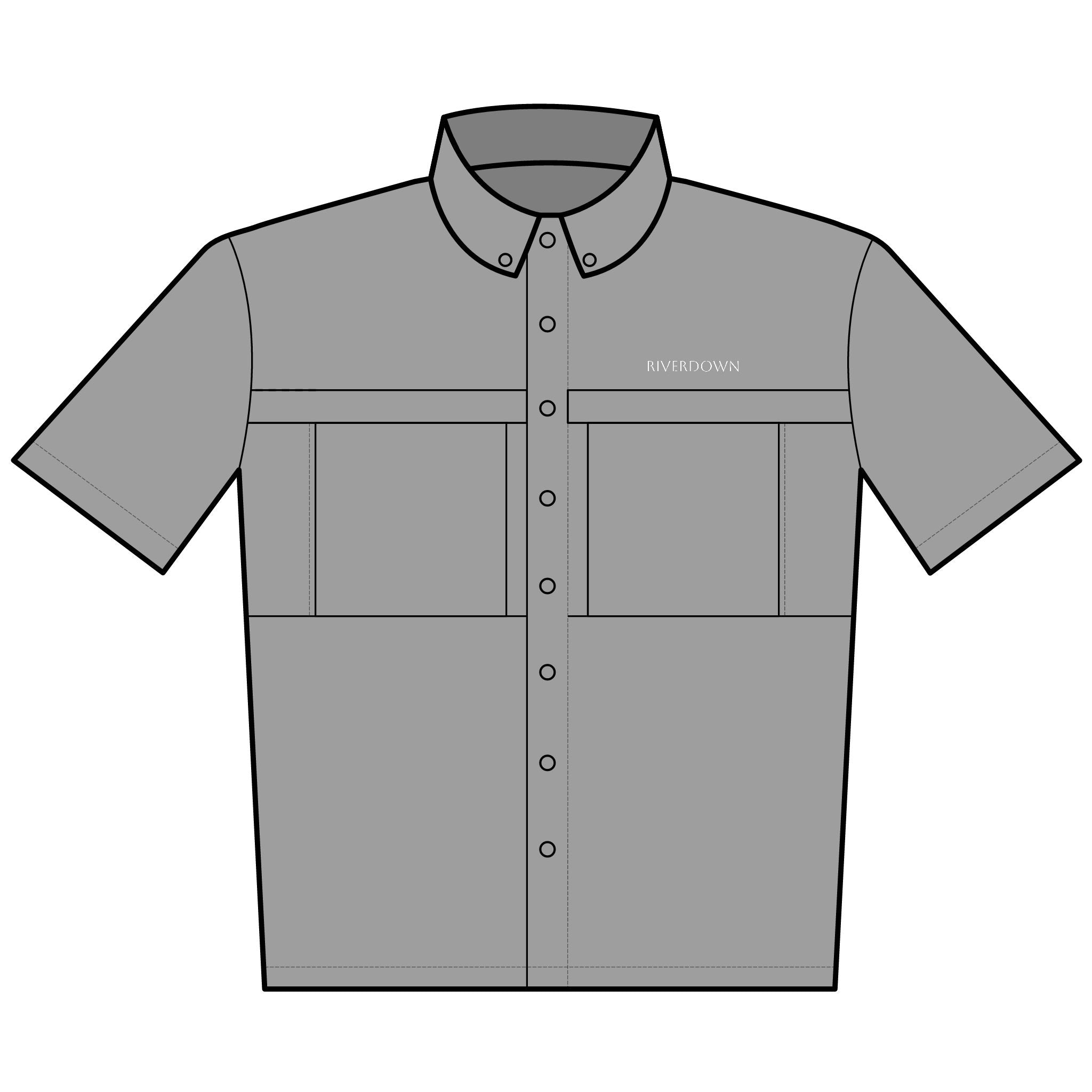 121 - Embroidered UV Daybreak Short Sleeve Shirt — Lightweight Work & Outdoor Shirt