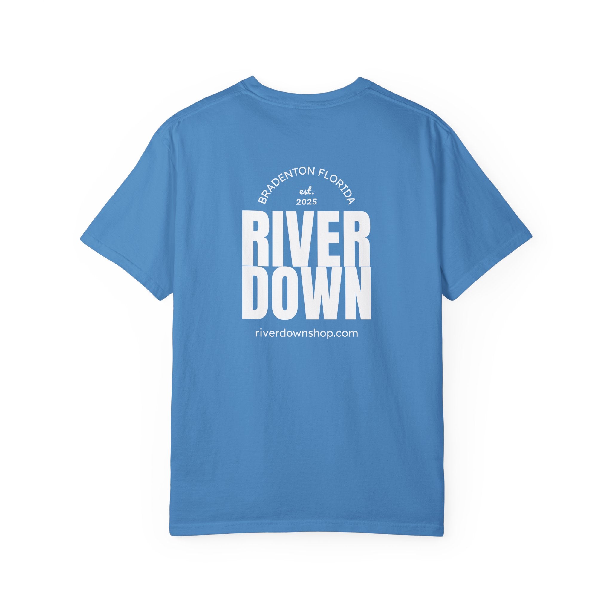 101 -  Tee Multi Colors Monogram R|D River Down Shop Classic Tee — Minimalist Initials T-Shirt