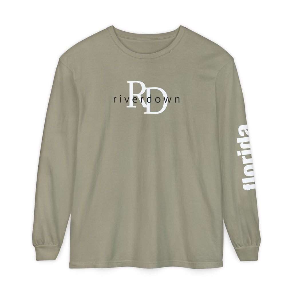 2 - Long Sleeve Tee Multi Colors RD Overlay — Florida Sleeve Graphic