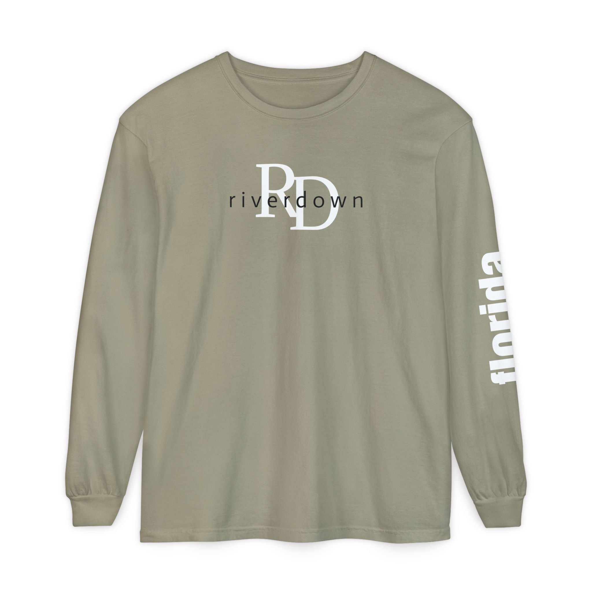 2 - Long Sleeve Tee Multi Colors RD Overlay — Florida Sleeve Graphic