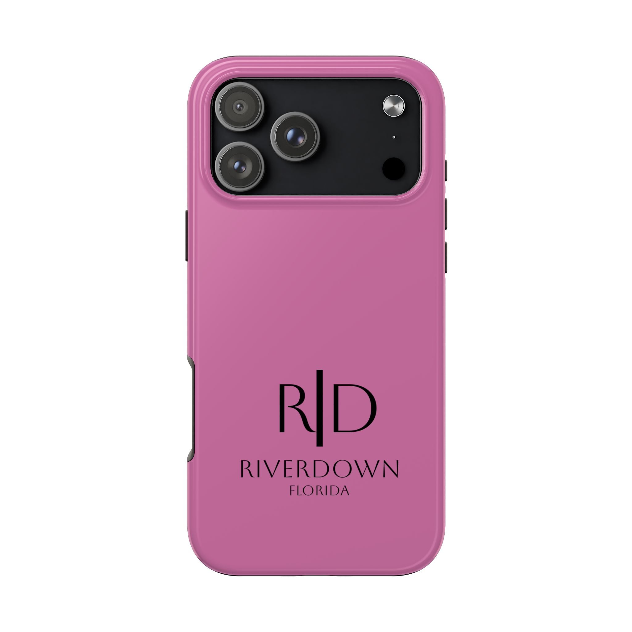 924 - Phone Case Pink Peddle Riverdown Florida Tough Phone Case – Slim Protective iPhone Cover with R|D Logo