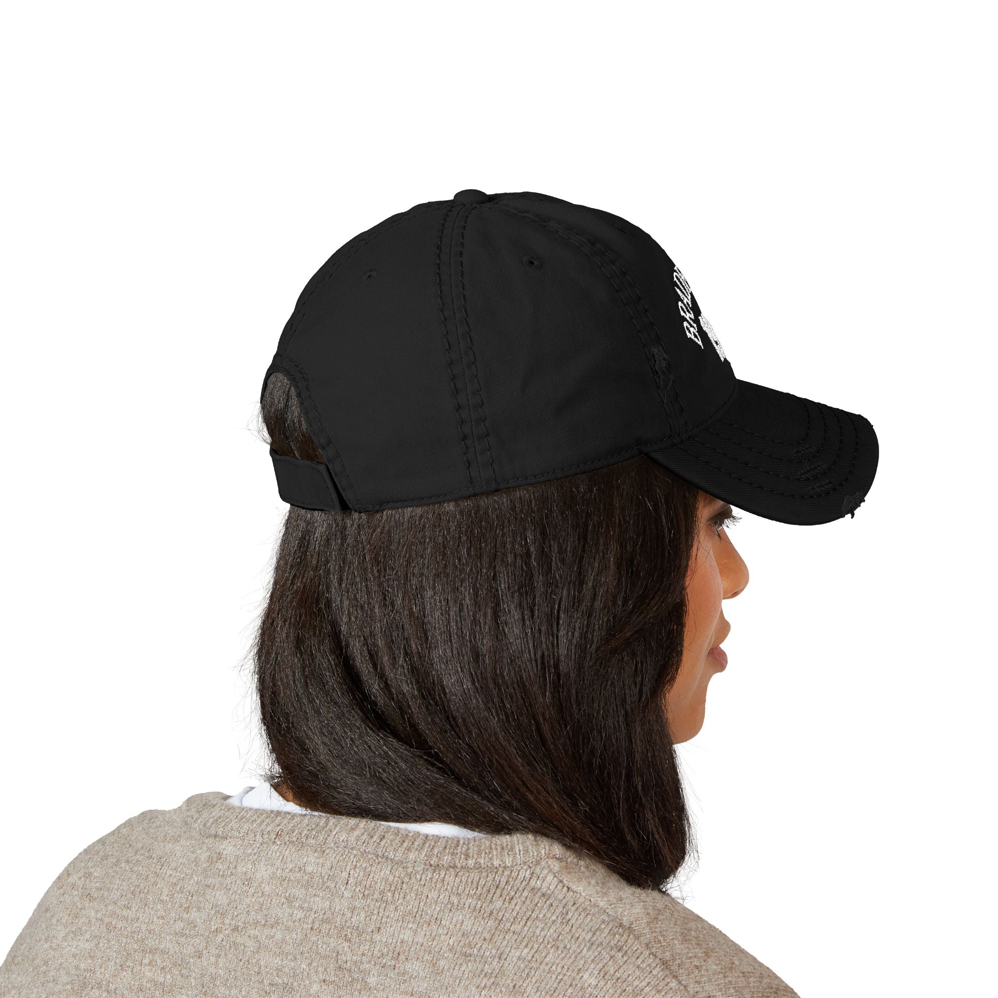 92 - 1903 Bradenton Embroidered Distressed Dad Hat - Embroidered Vintage Beach Cap