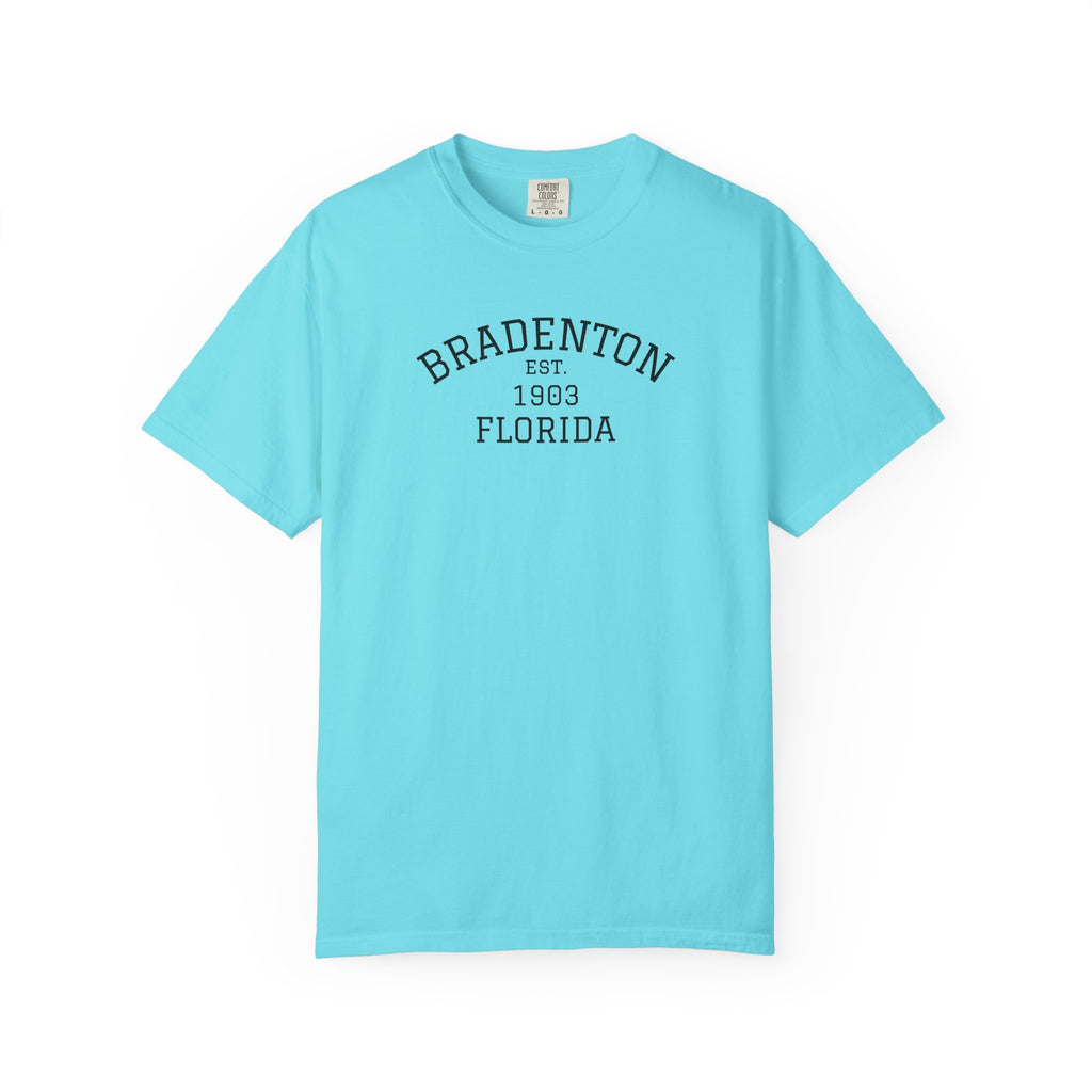 10 - Tee Multi Colors Florida Cracker -  Minimalist Initials T-Shirt