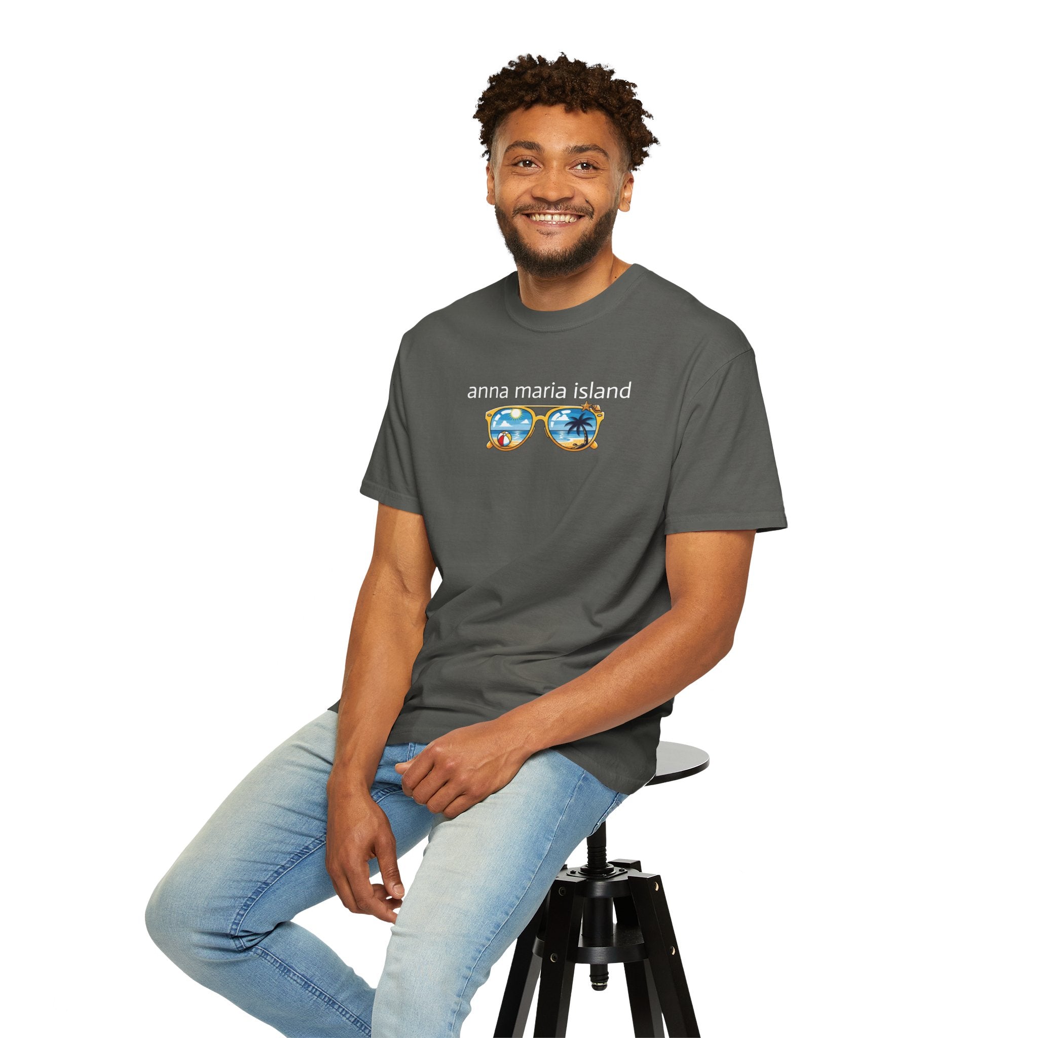 10  - Tee Multi Colors Glasses - T-Shirt