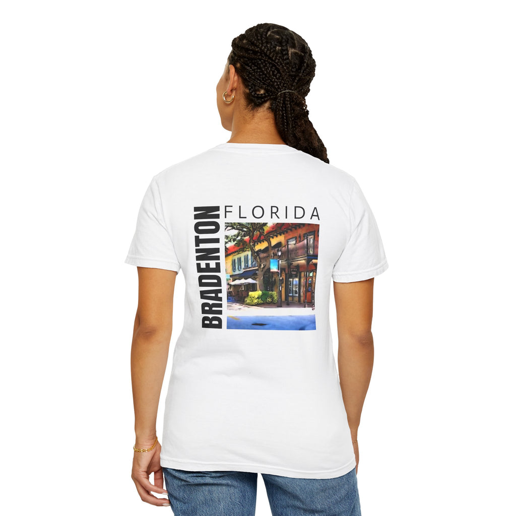 10 - Tee Multi Colors DOWNTOWN Minimalist Initials T-Shirt