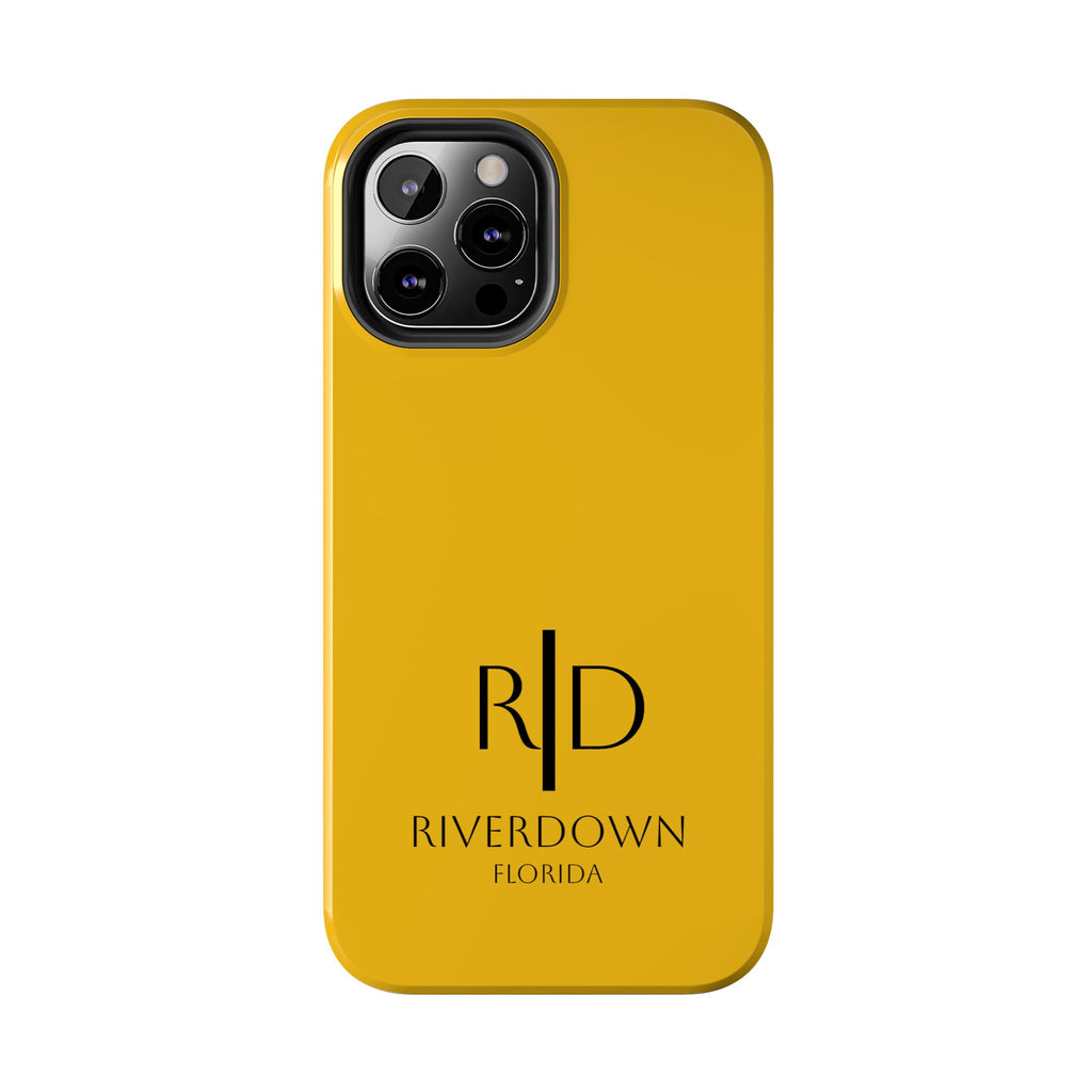 924 - Phone Case Sunburst — Durable Protective Phone Cover with Monogram Logo