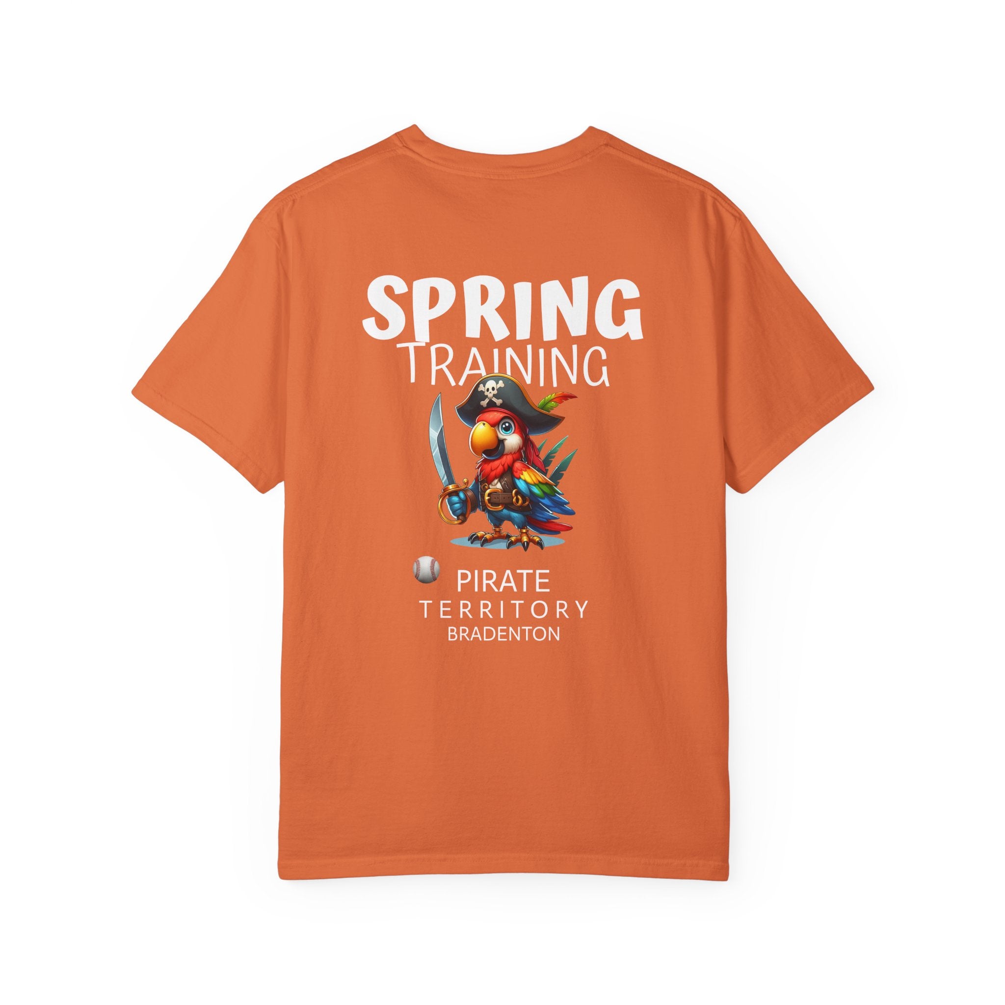 10 - Tee Multi Colors Spring Training Pirate -  Minimalist Initials T-Shirt