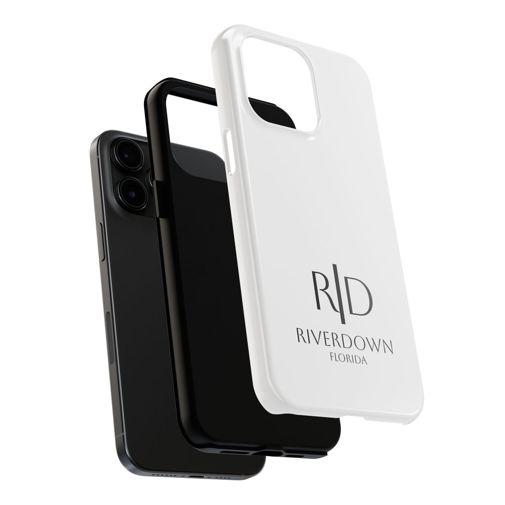 924 - Phone Case White Cap Riverdown Florida Tough Phone Case – Slim Protective iPhone Cover with R|D Logo
