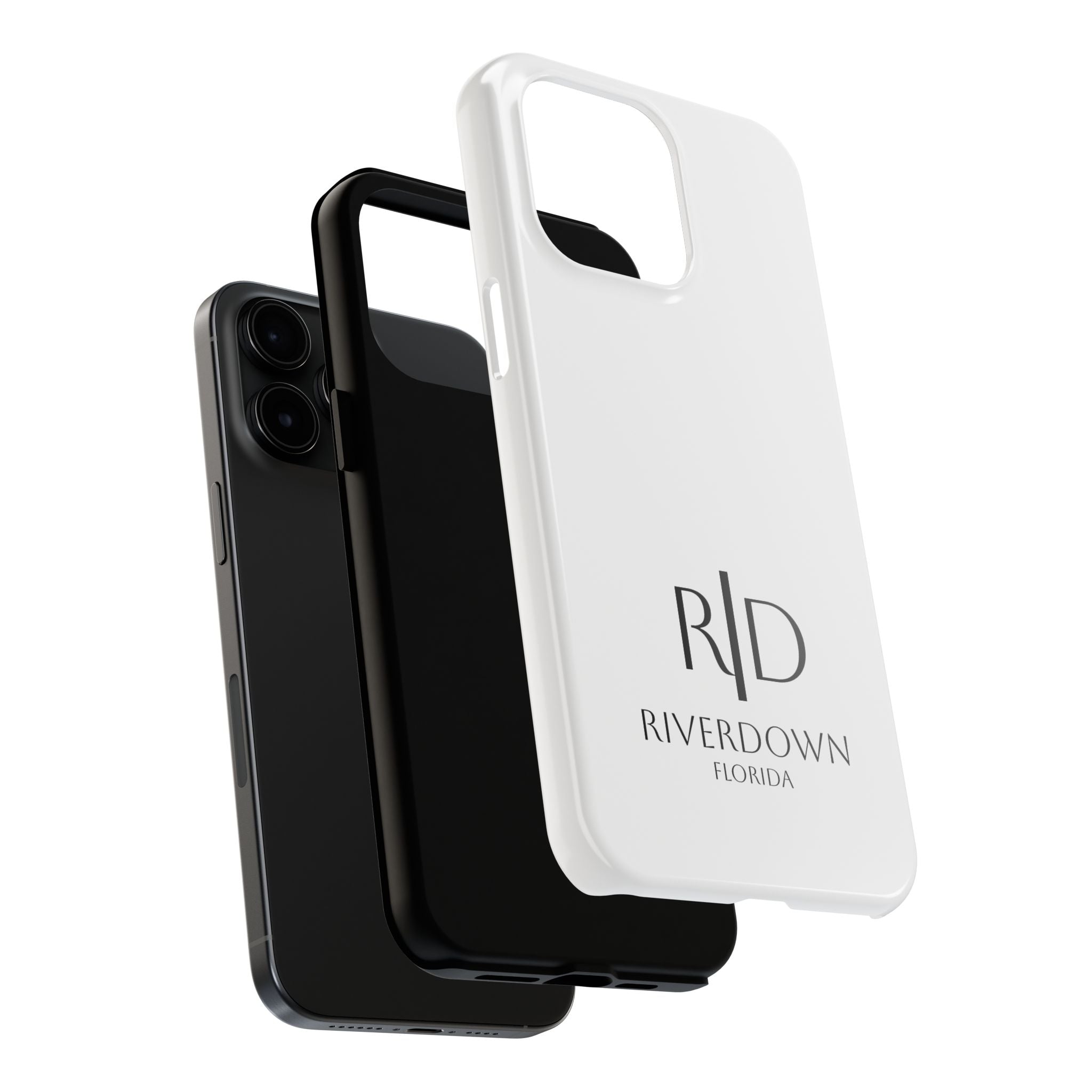 924 - Phone Case White Cap Riverdown Florida Tough Phone Case – Slim Protective iPhone Cover with R|D Logo