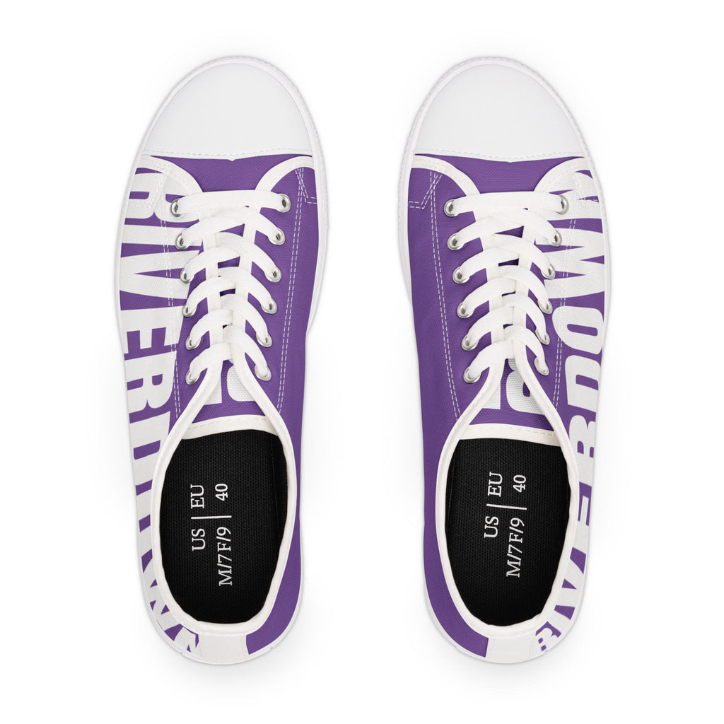 81 - Women’s Low Top Sneakers — Canvas Shoes
