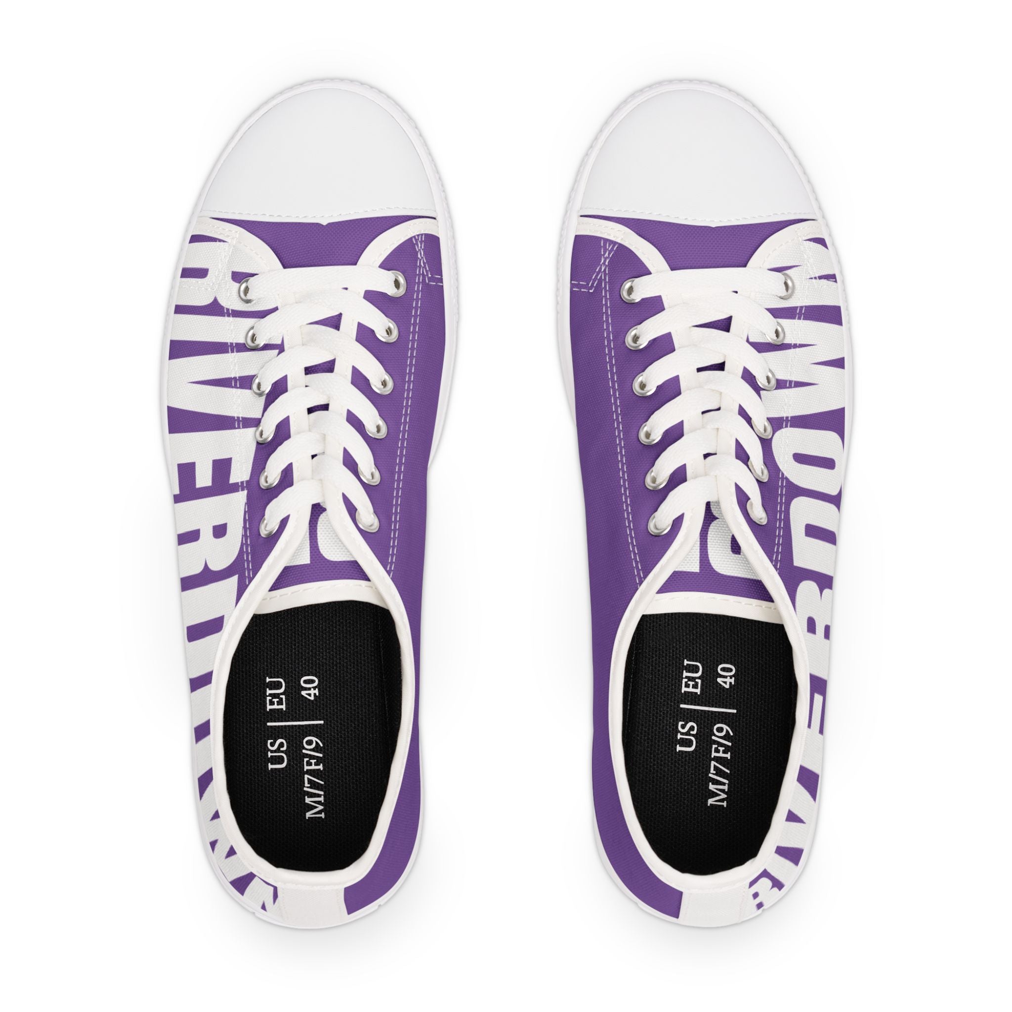 81 - Women’s Low Top Sneakers — Canvas Shoes