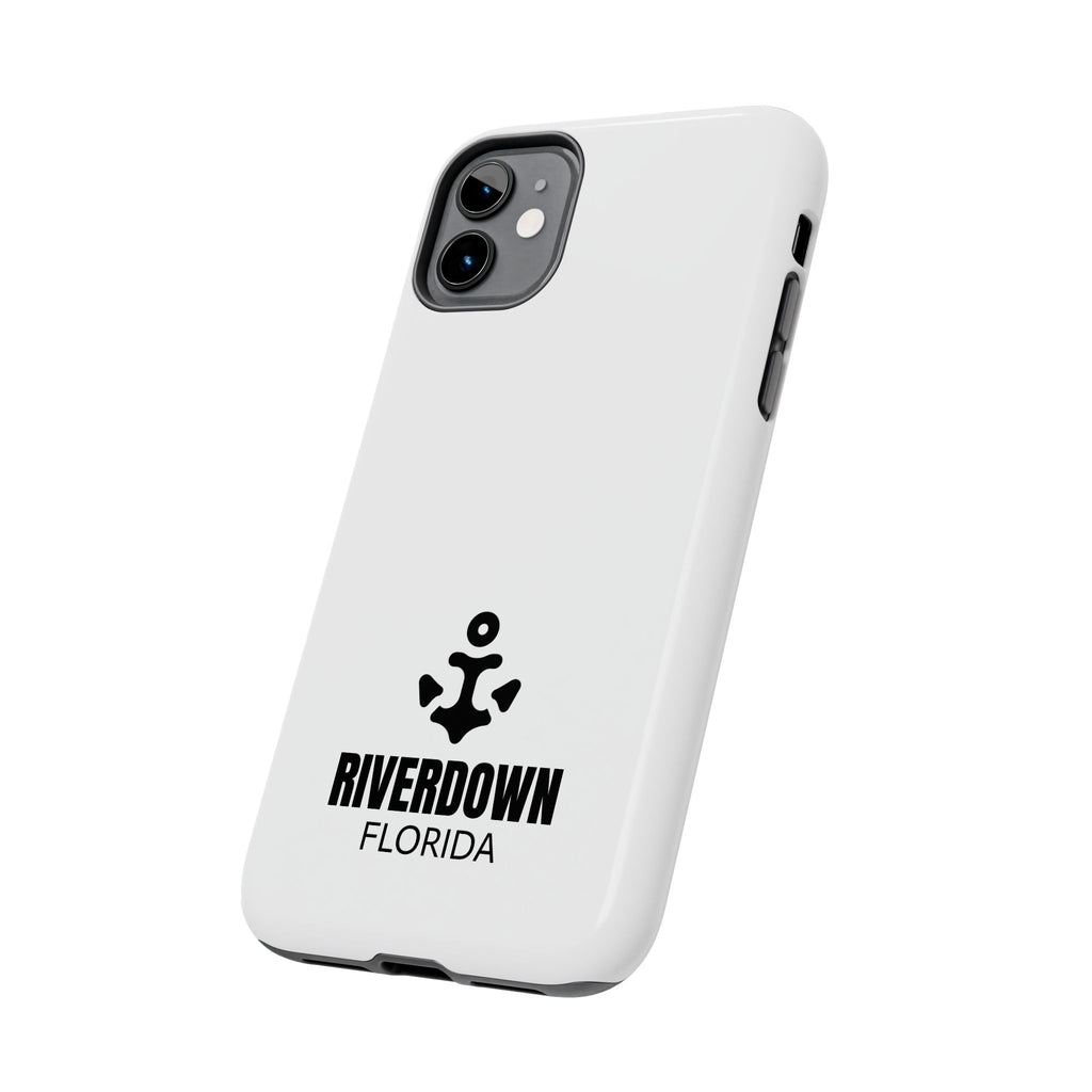 924 - Phone Case White Cap Riverdown Florida Tough Phone Case – Slim Protective iPhone Cover with R|D Logo
