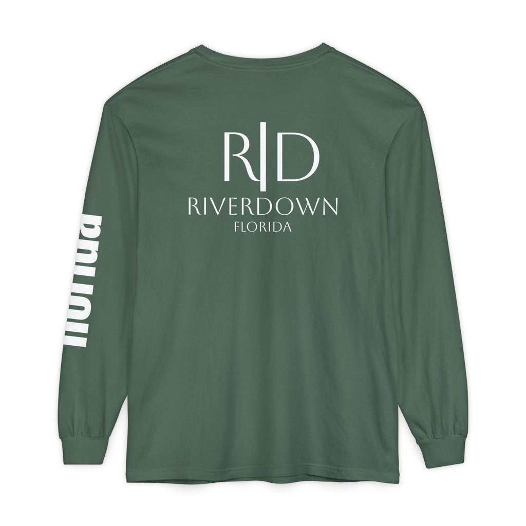 2 - Long Sleeve Tee Multi Colors 'R|D' — Florida Sleeve Graphic