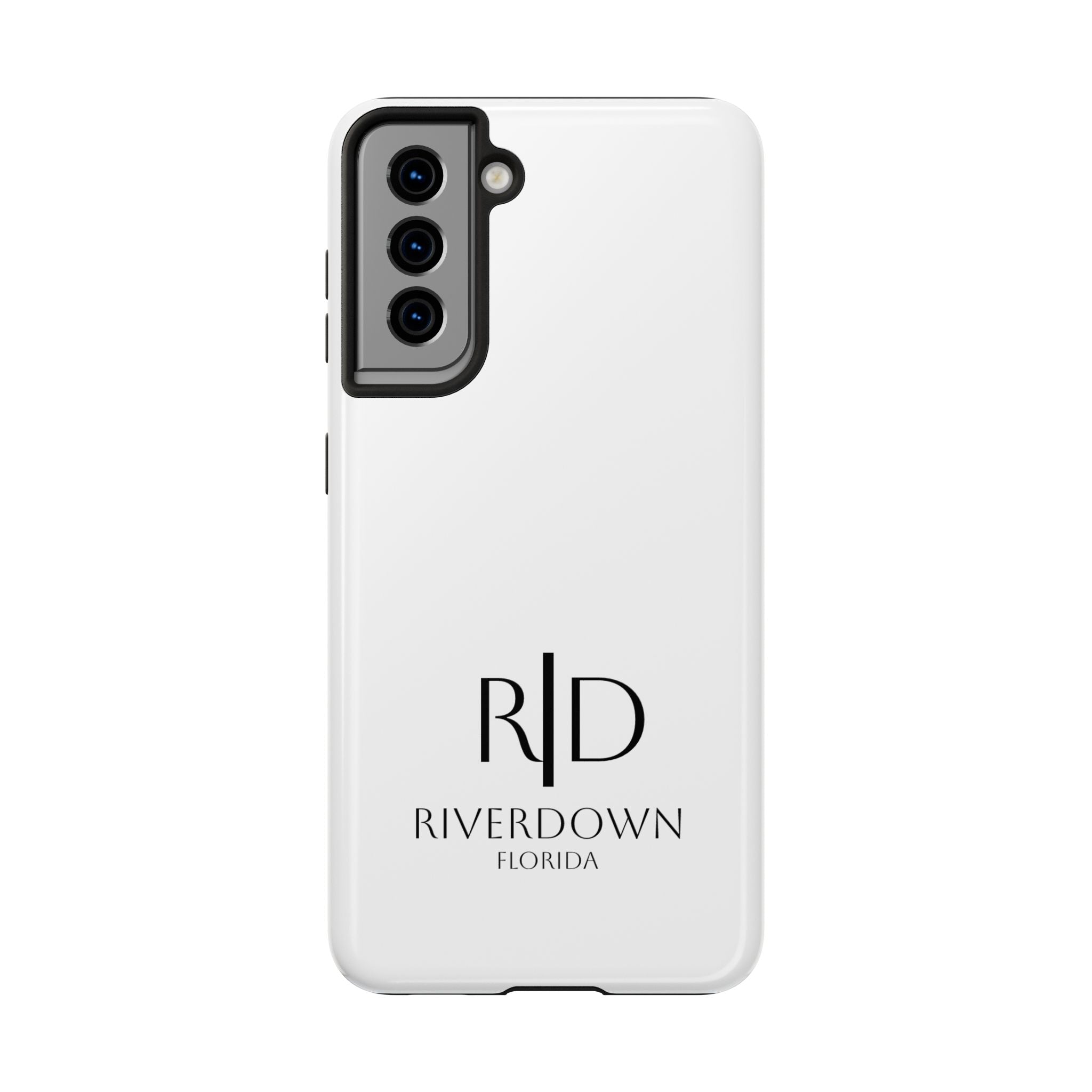 924 - Phone Case White Cap Riverdown Florida Tough Phone Case – Slim Protective iPhone Cover with R|D Logo