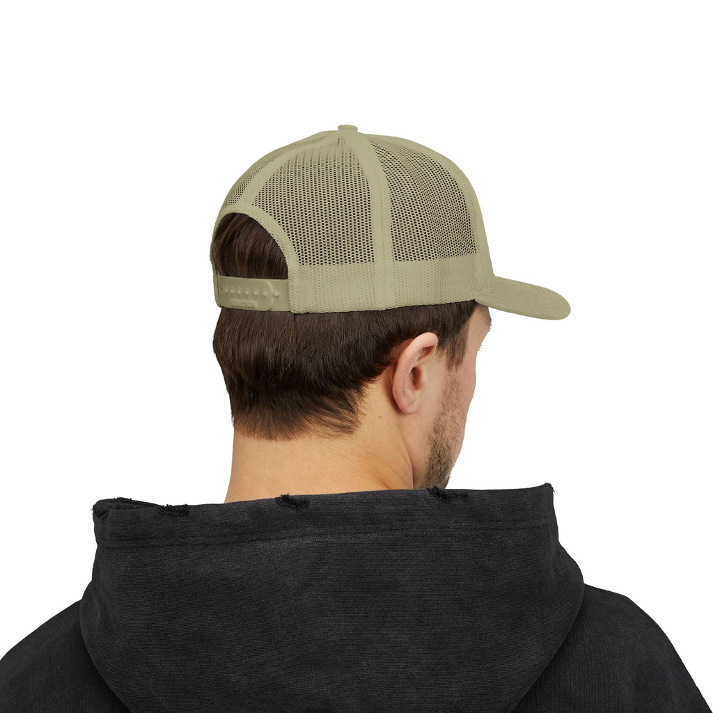 92 - Classic Trucker Cap Multi Color — Mesh Snapback Hat
