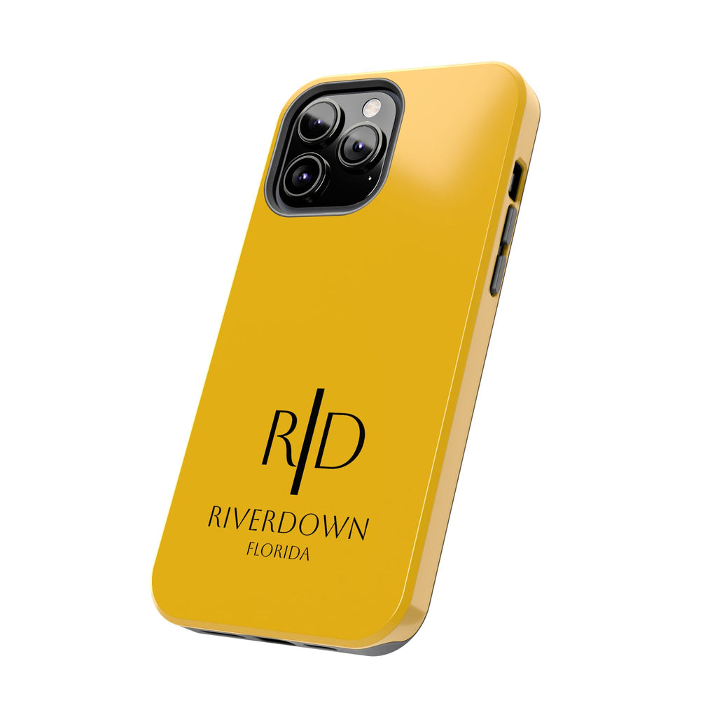 924 - Phone Case Sunburst — Durable Protective Phone Cover with Monogram Logo