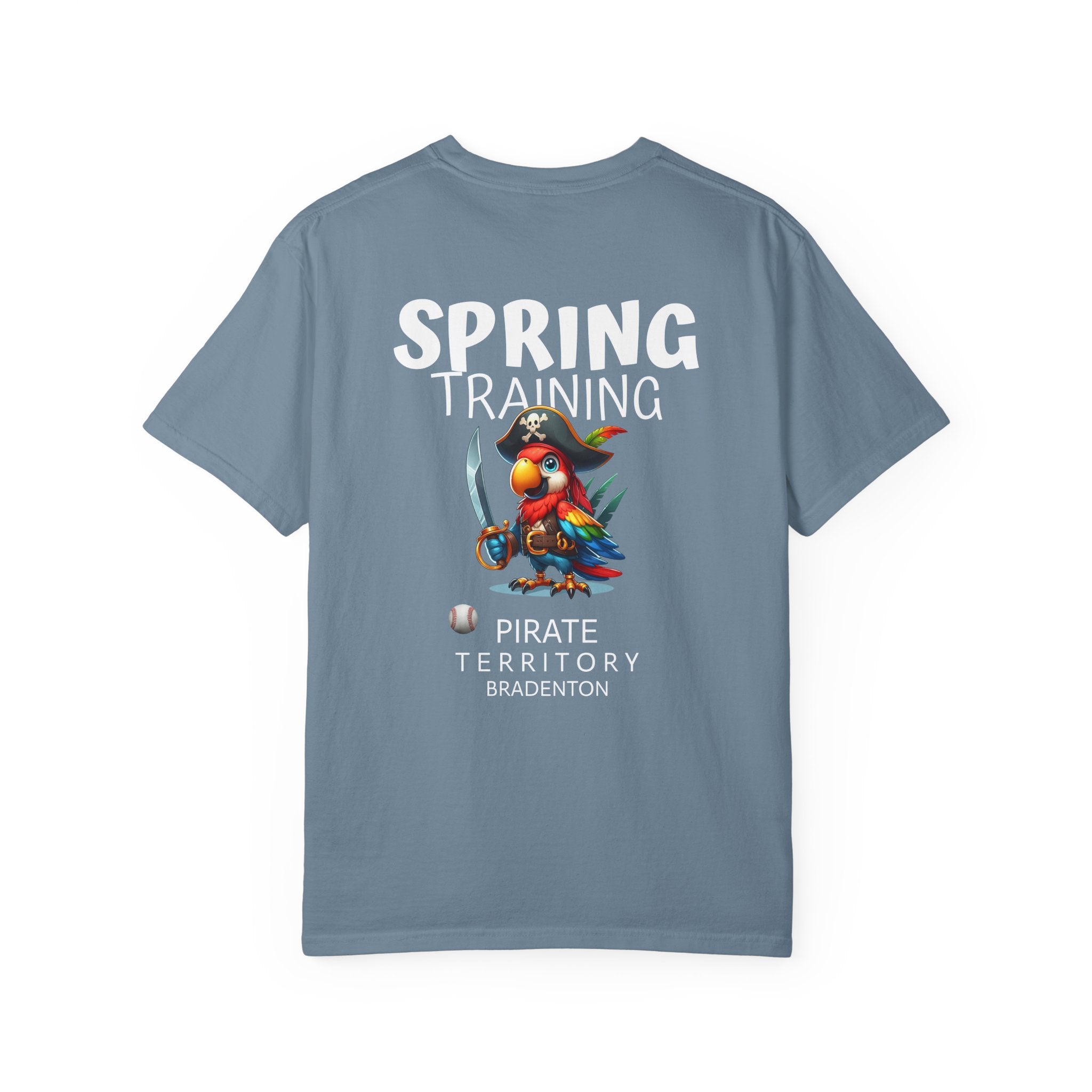 10 - Tee Multi Colors Spring Training Pirate -  Minimalist Initials T-Shirt