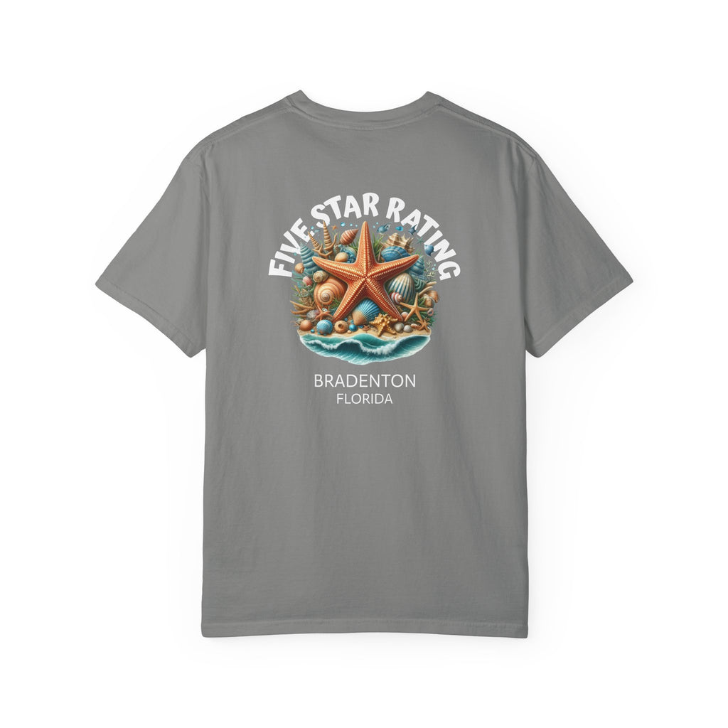 10 - Tee Multi Colors Five Star Rating 2 -  Minimalist Initials T-Shirt