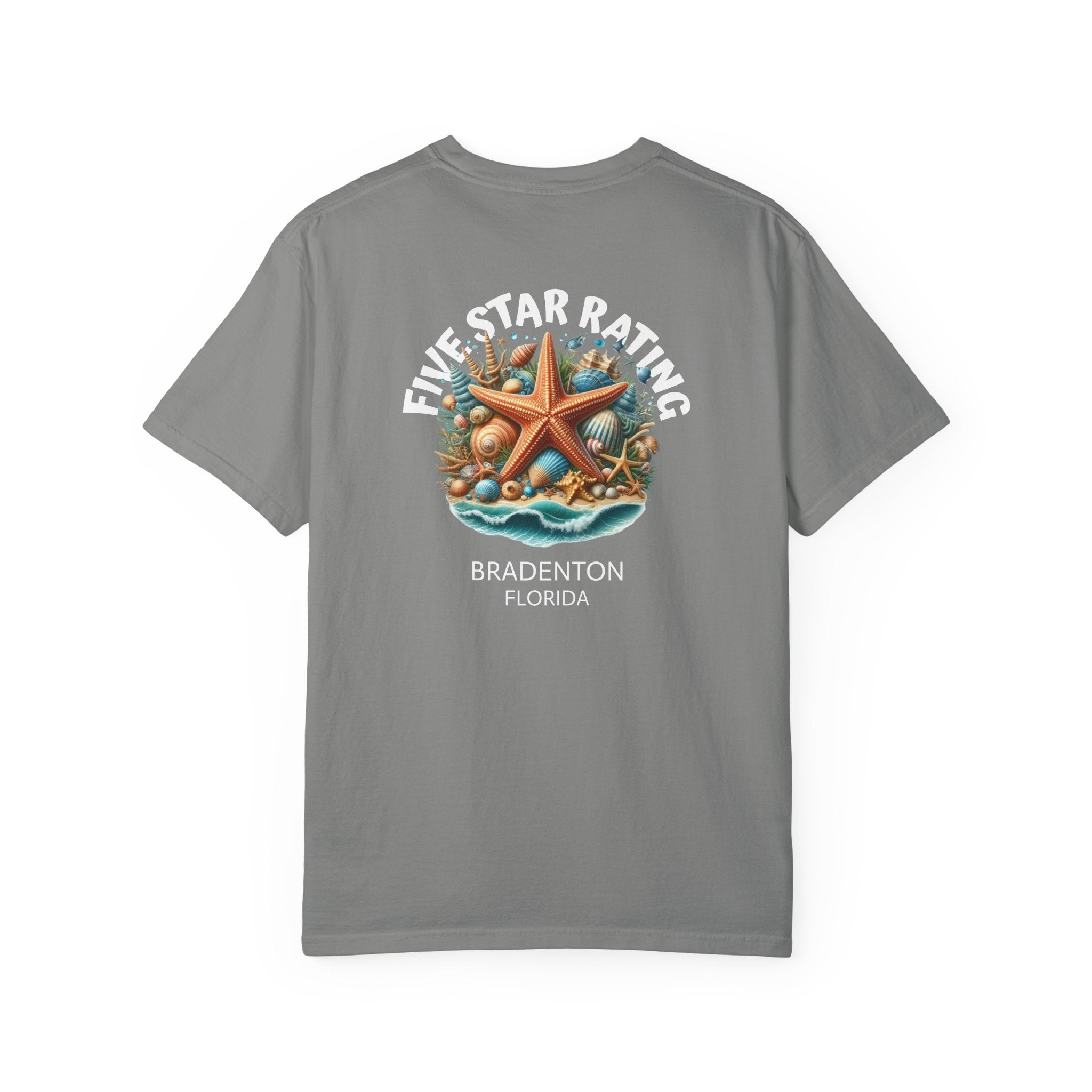 10 - Tee Multi Colors Five Star Rating 2 -  Minimalist Initials T-Shirt